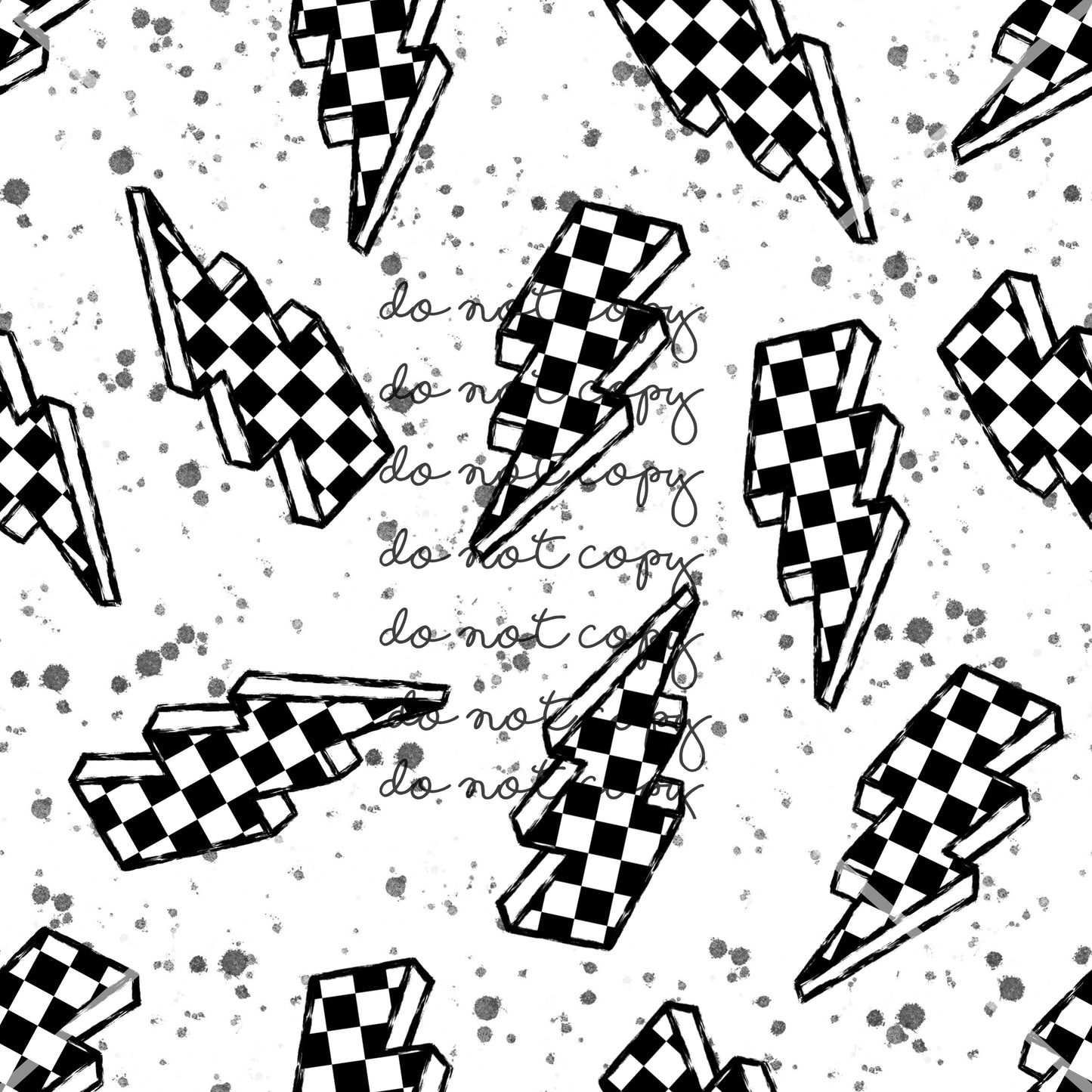 Bolts Punk Checker Handmade