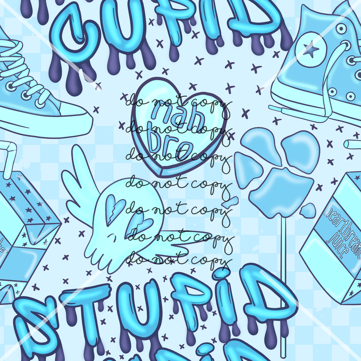 Stupid Cupid Valentines Handmade