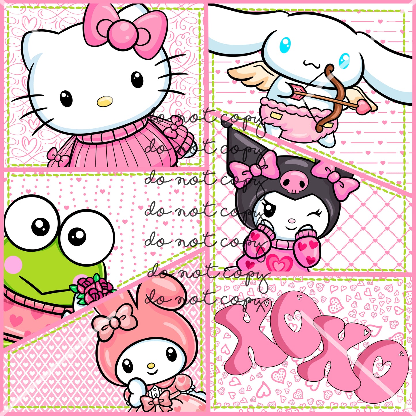 Hello Kitty Valentines Handmade