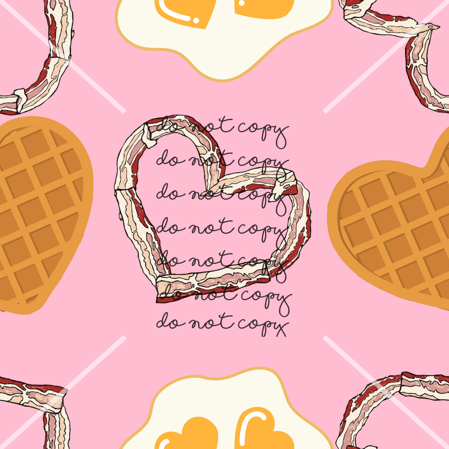 Breakfast Valentines Handmade