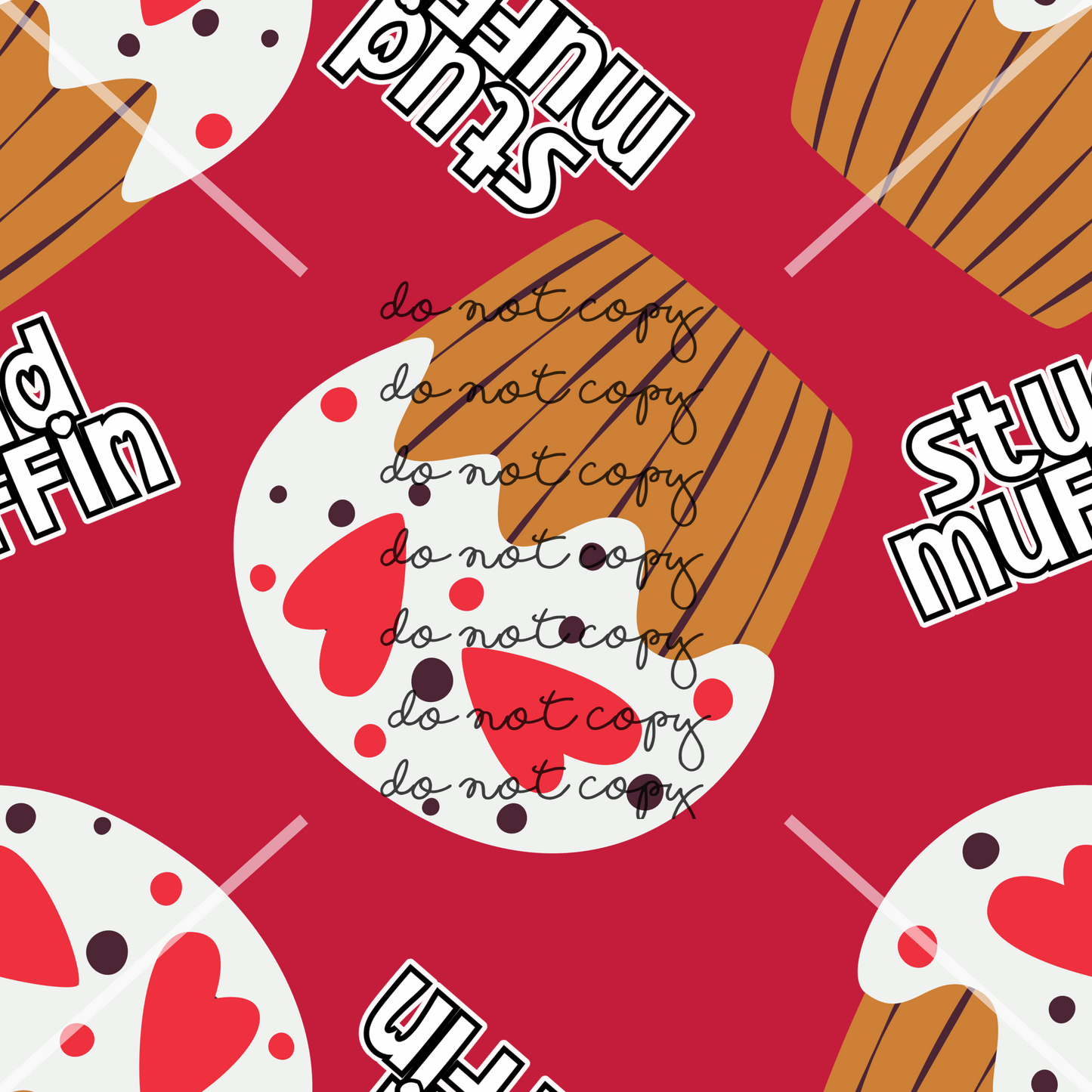 Stud Muffin Valentines Handmade