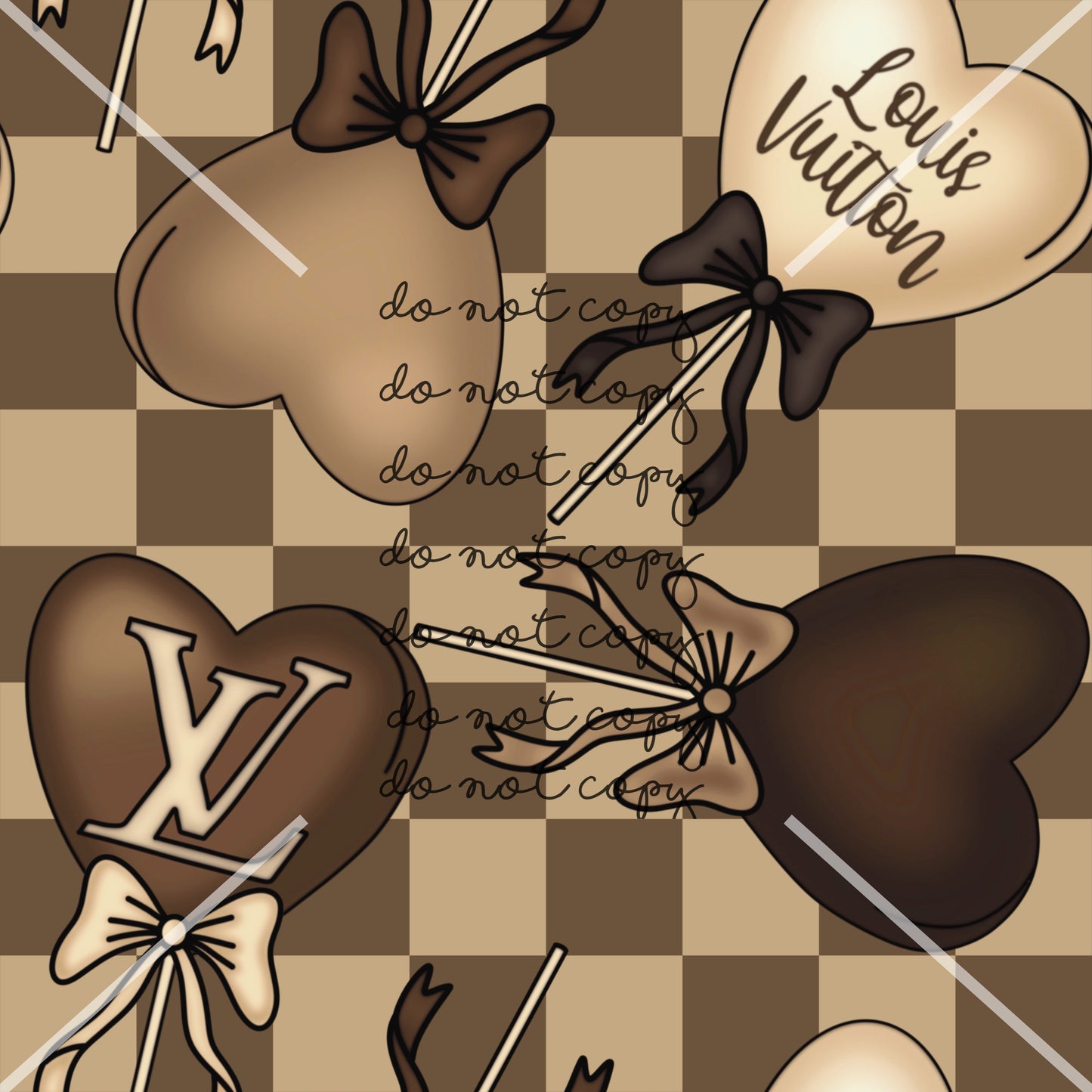 Heart Lolipops Valentines Handmade