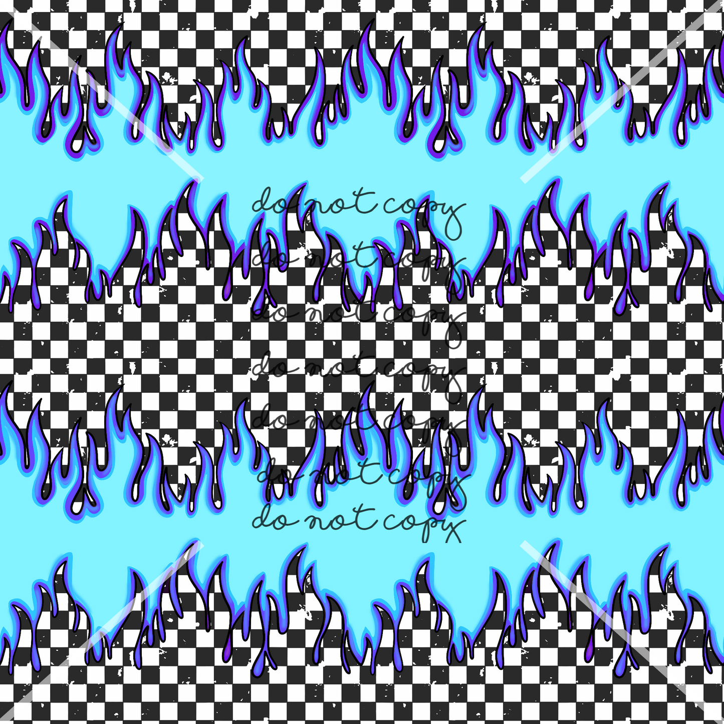 Blue Flame Handmade