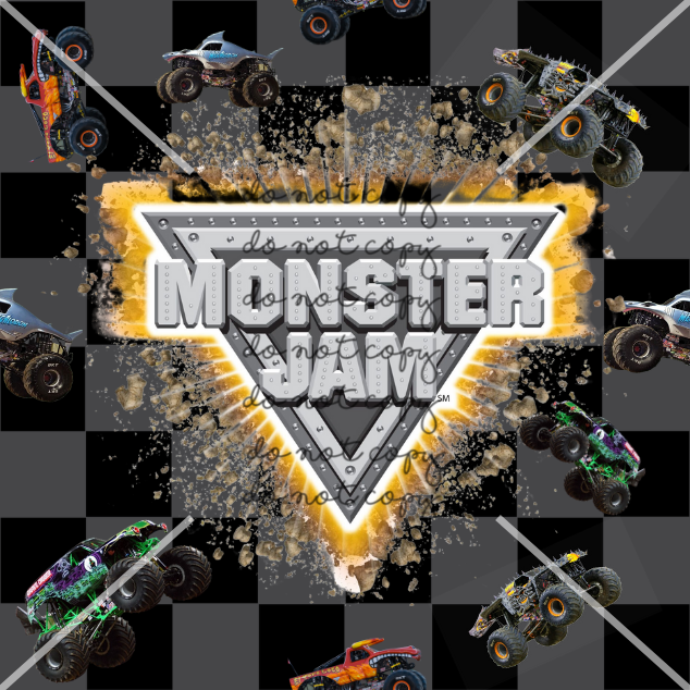 Monster Jam Truck Handmade