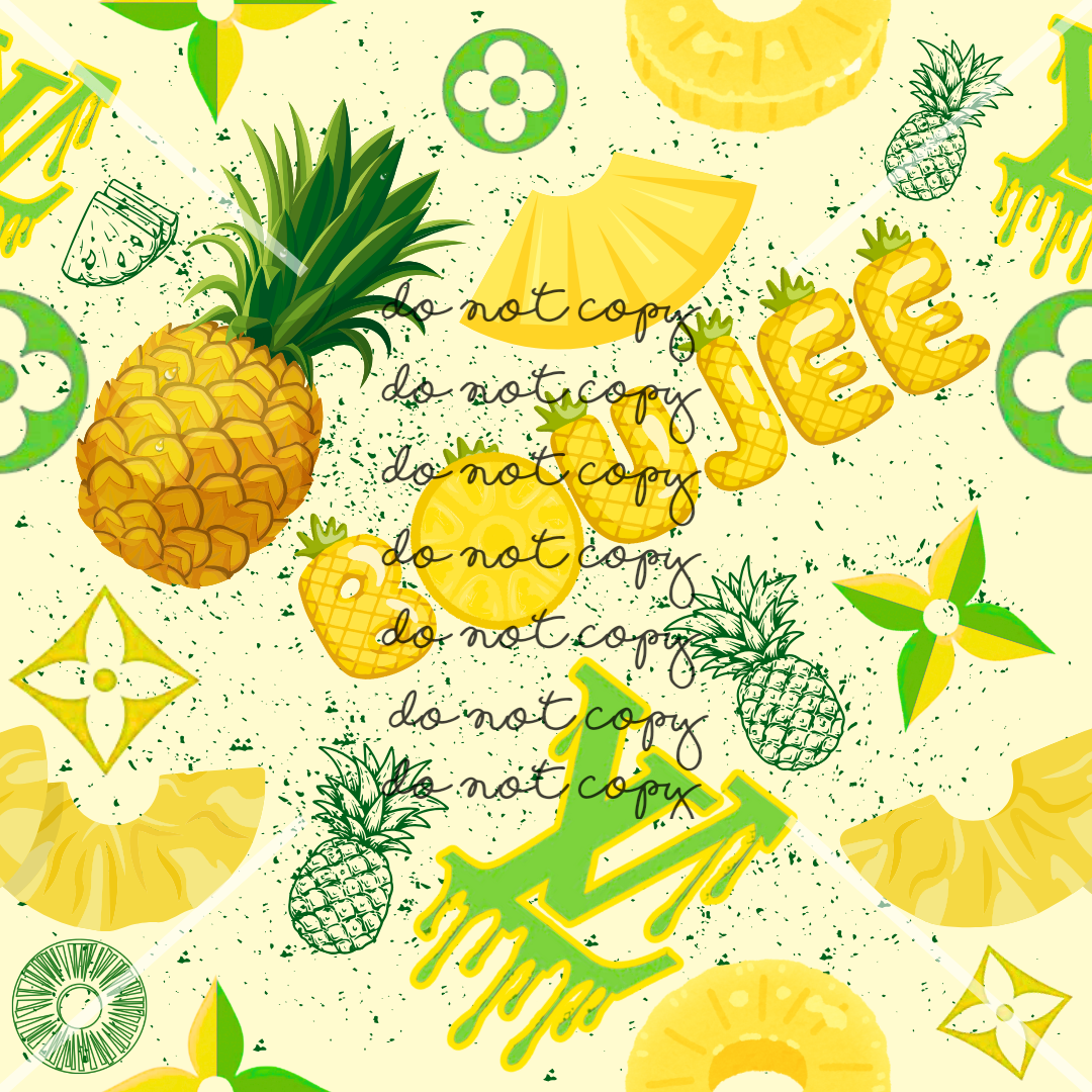 Boujee Pineapple Handmade