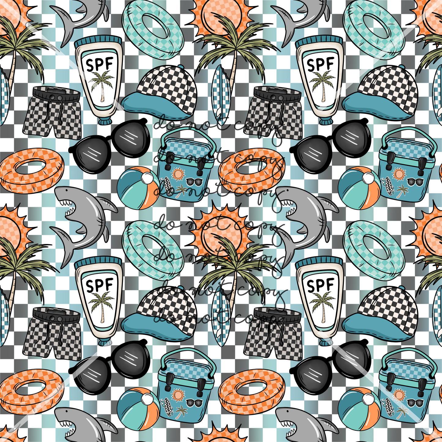 Swim Summer Handmade