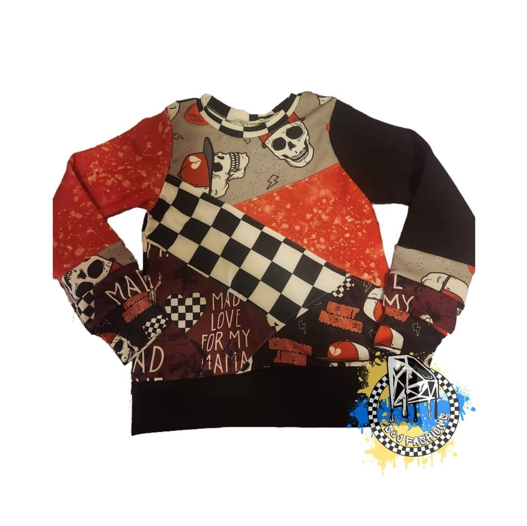 Long Sleeve Scrappy Shirt