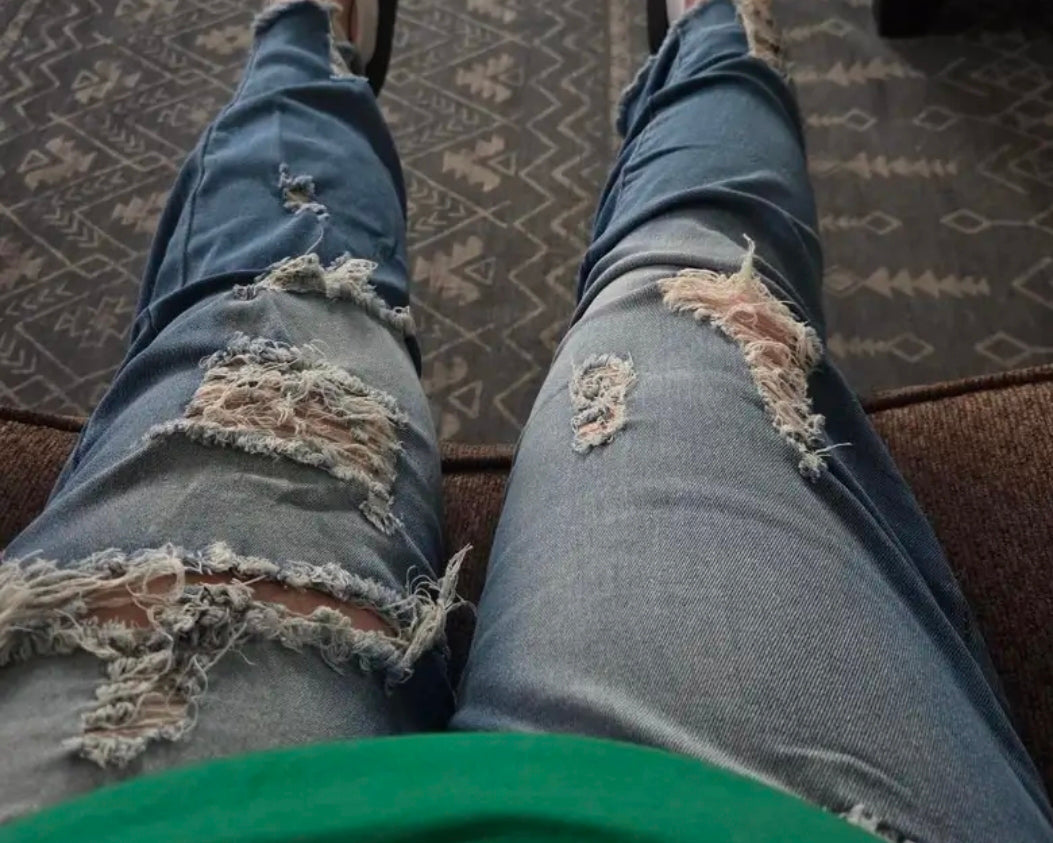 Peacock Plus Size Stretch Jeans