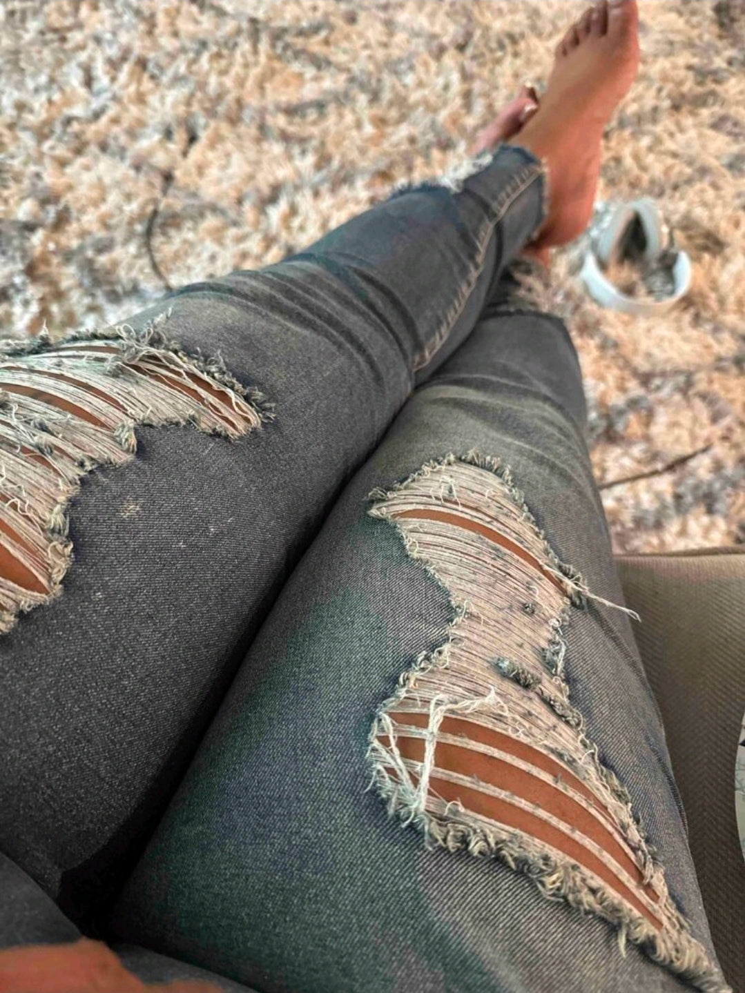 Slaydiva Dark Wash Plus Size Jeans