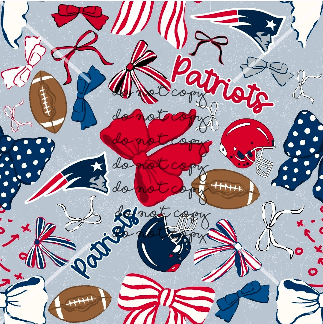 Patriots NFL Handmade Football