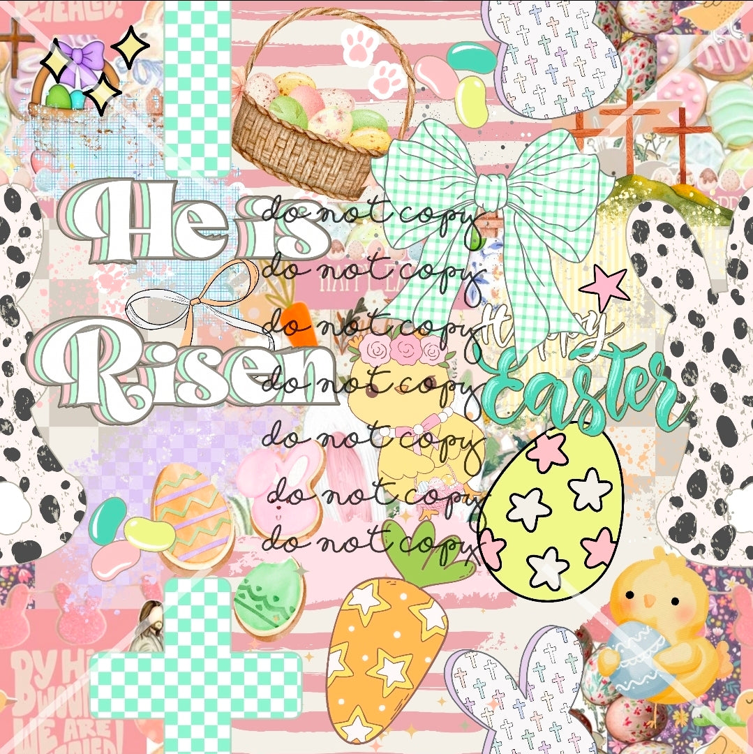 He Is Risen Easter Handmade