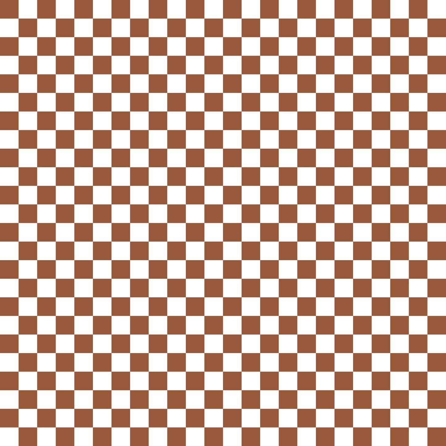 Fall Dark Brown Checker Handmade