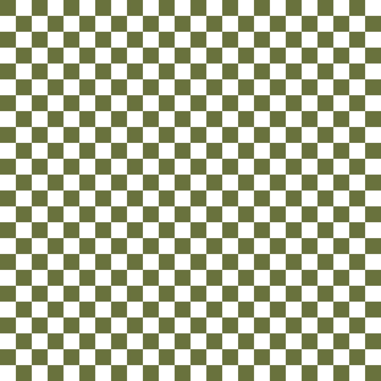 Fall Dark Olive Checker Handmade