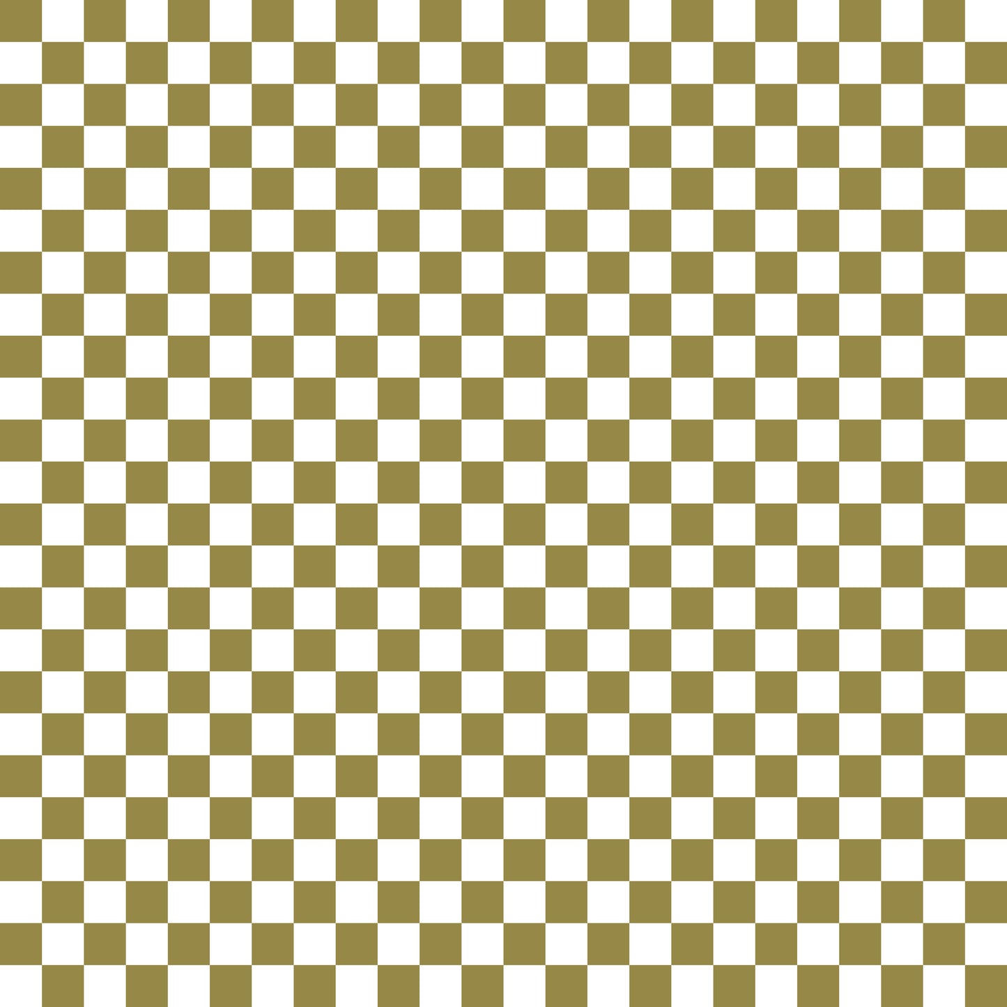 Fall Olive Checker Handmade