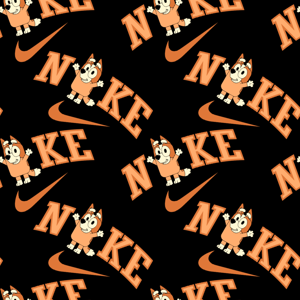 Nike Bluey Bingo Handmade