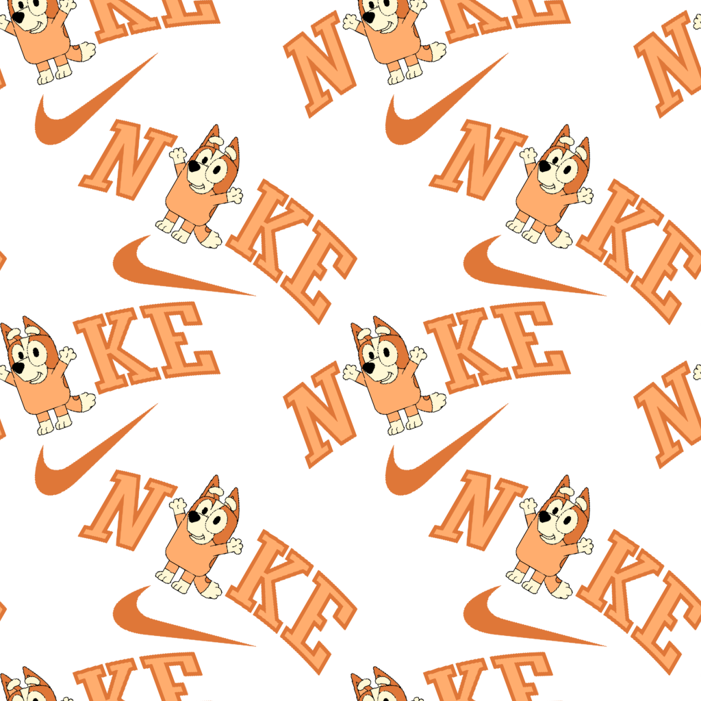 Nike Bluey Bingo Handmade