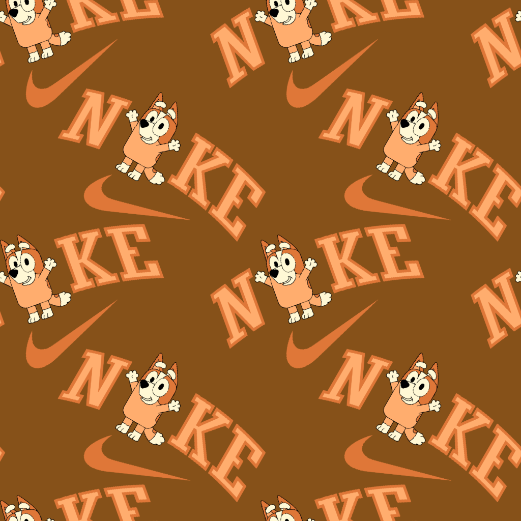 Nike Bluey Bingo Handmade