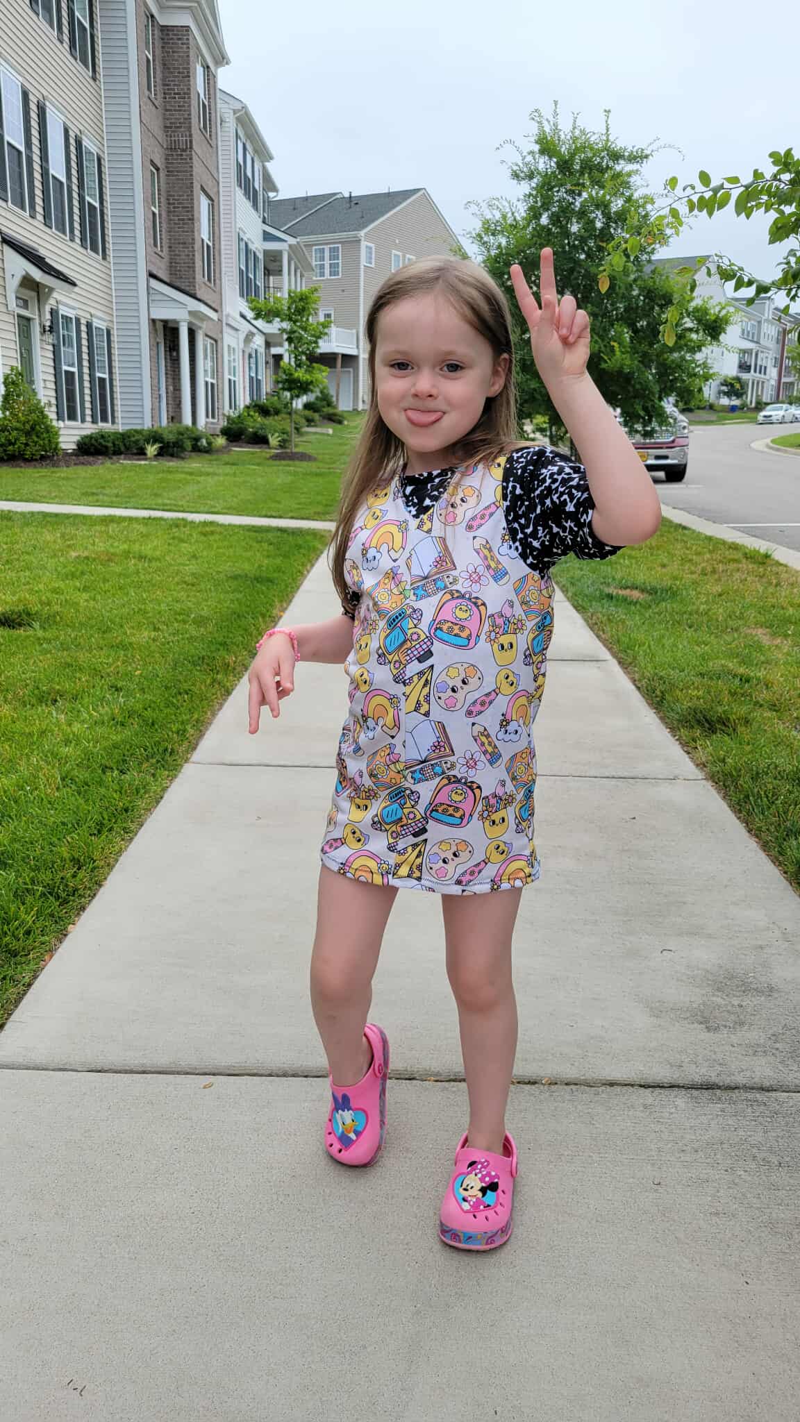 Girls Back to School Handmade