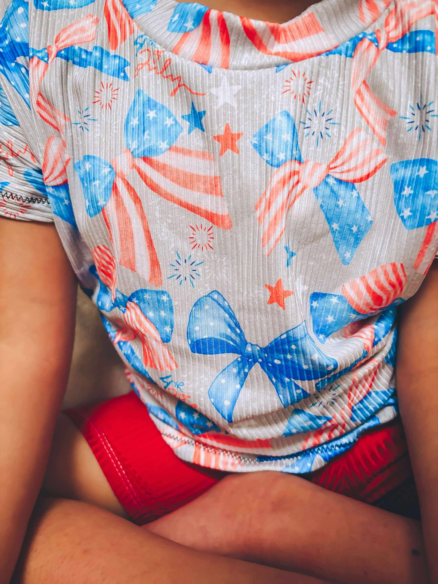 Bows 4th of July Handmade