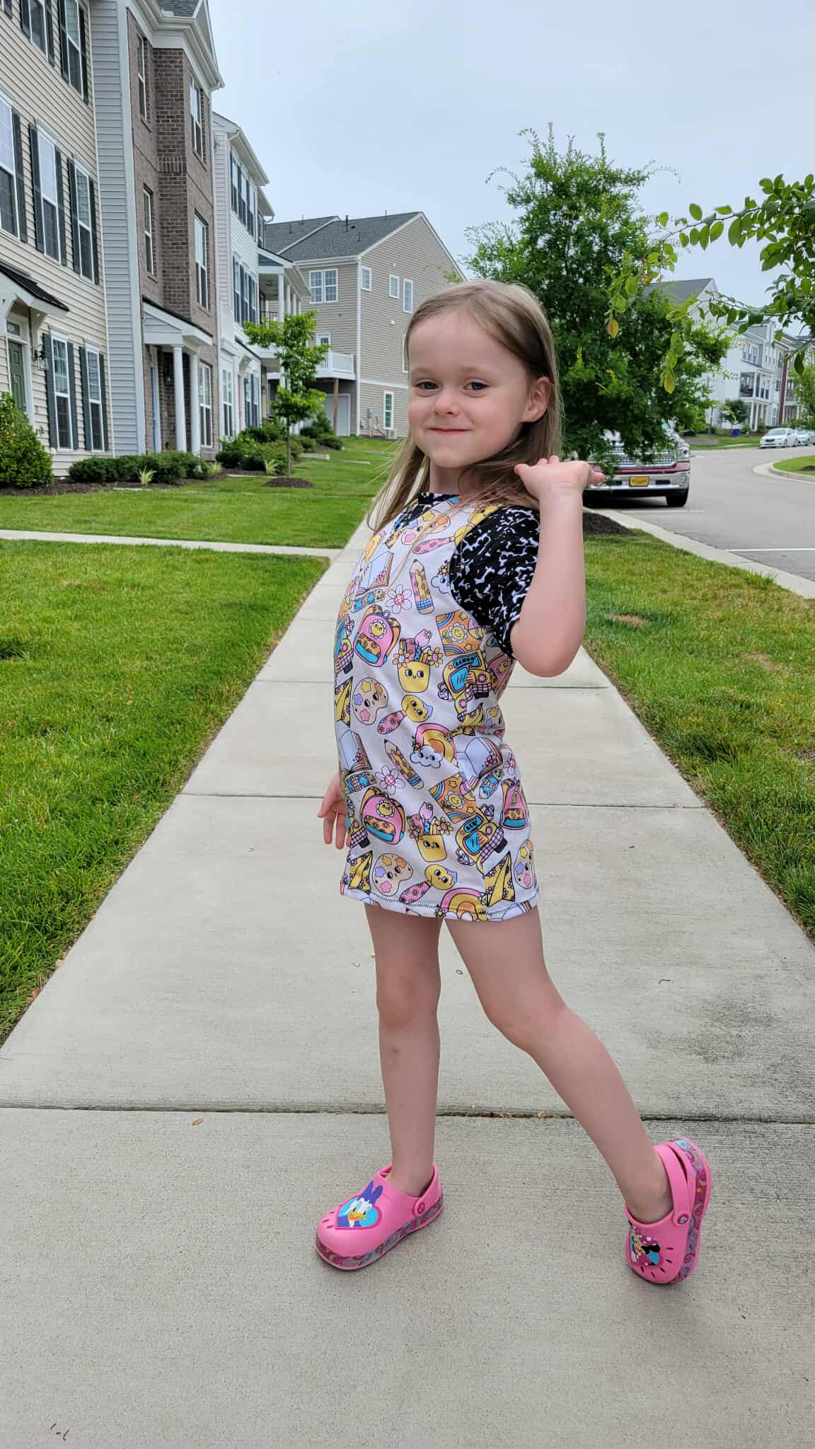 Girls Back to School Handmade
