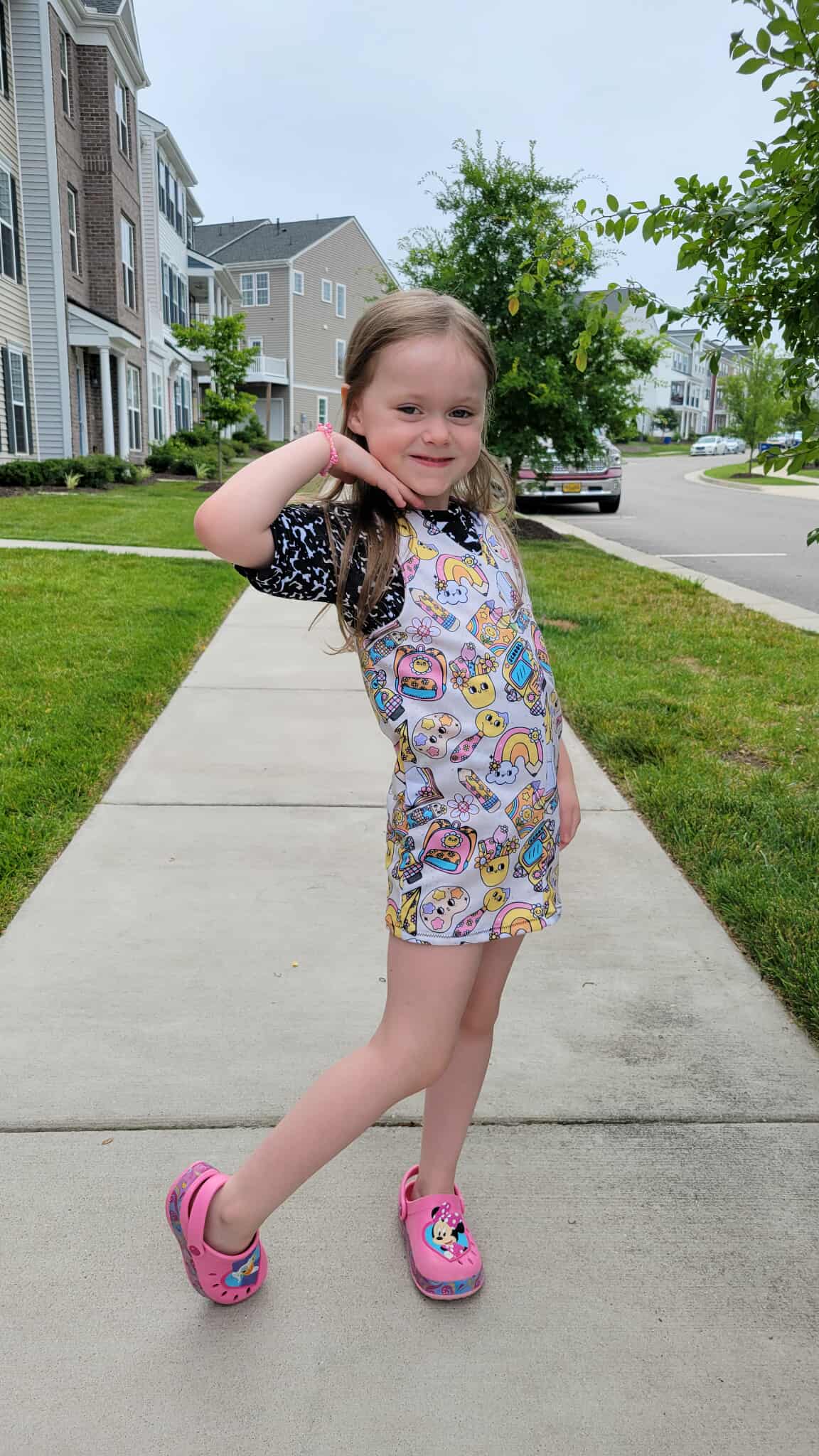 Girls Back to School Handmade