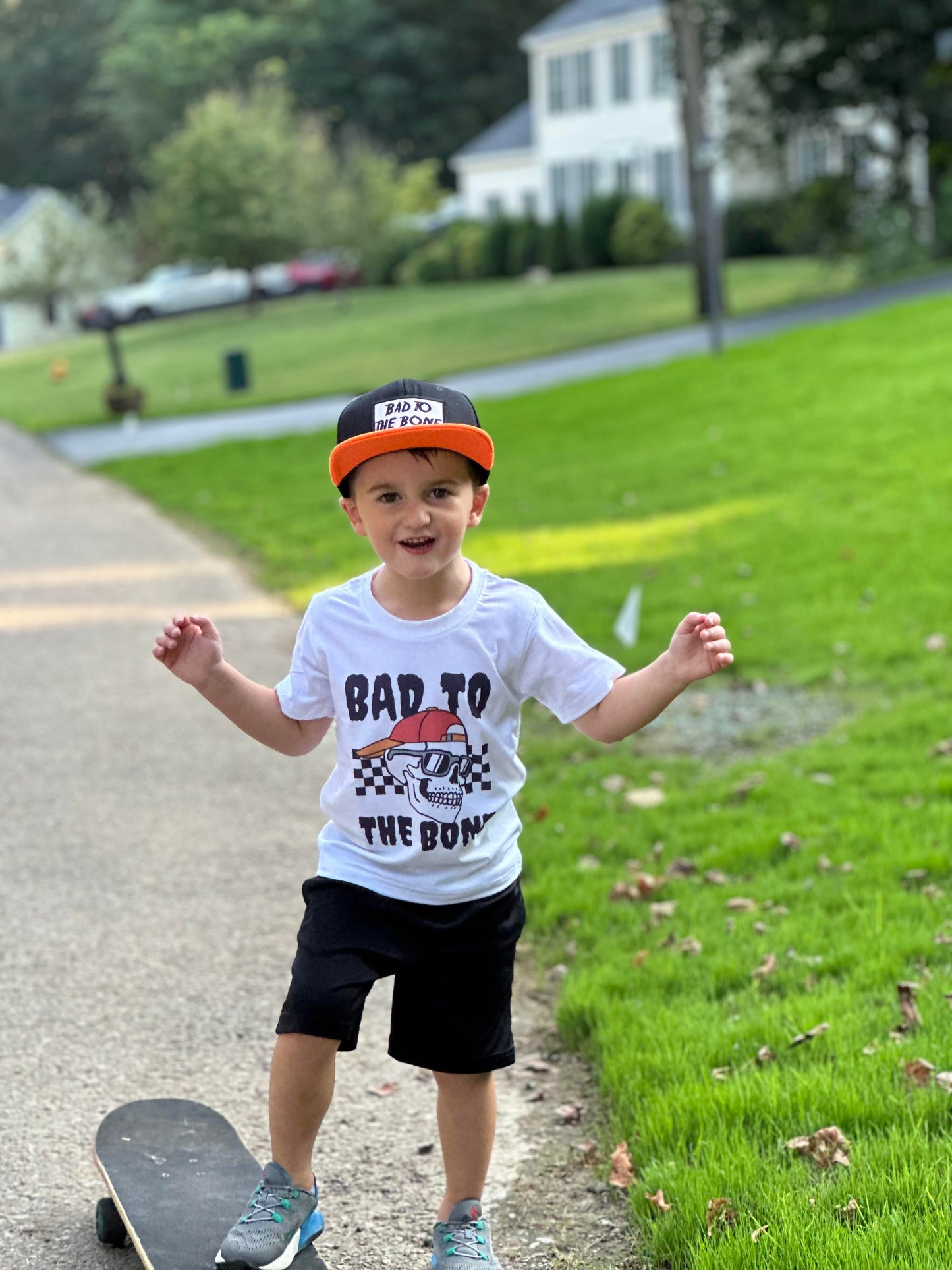 Bad to the Bone Girls Shirt Ladies Shirt