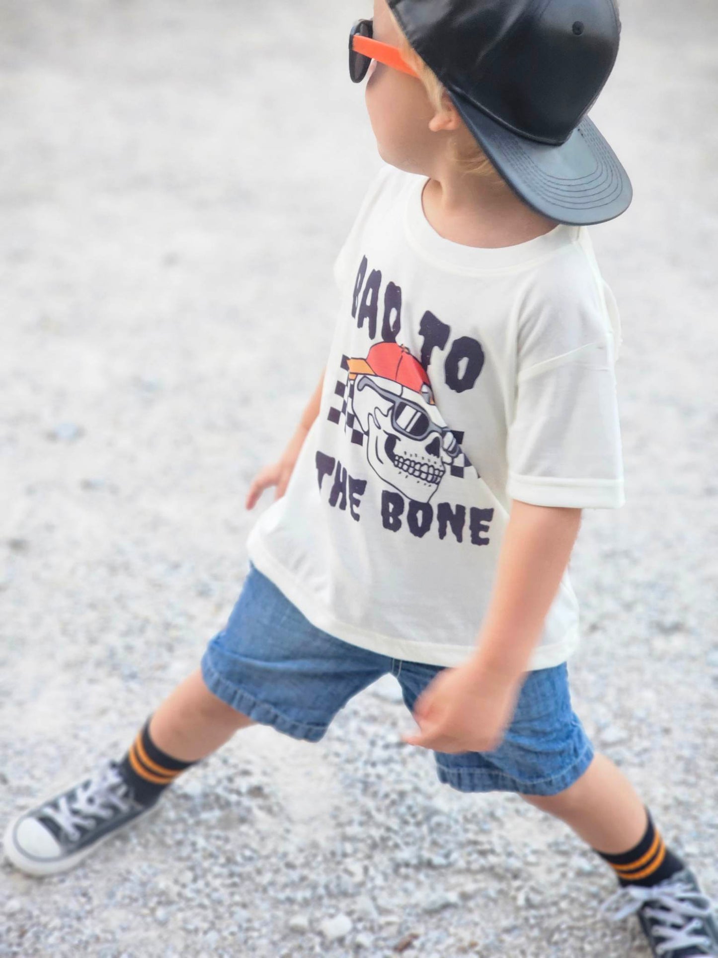 Bad to the Bone Girls Shirt Ladies Shirt