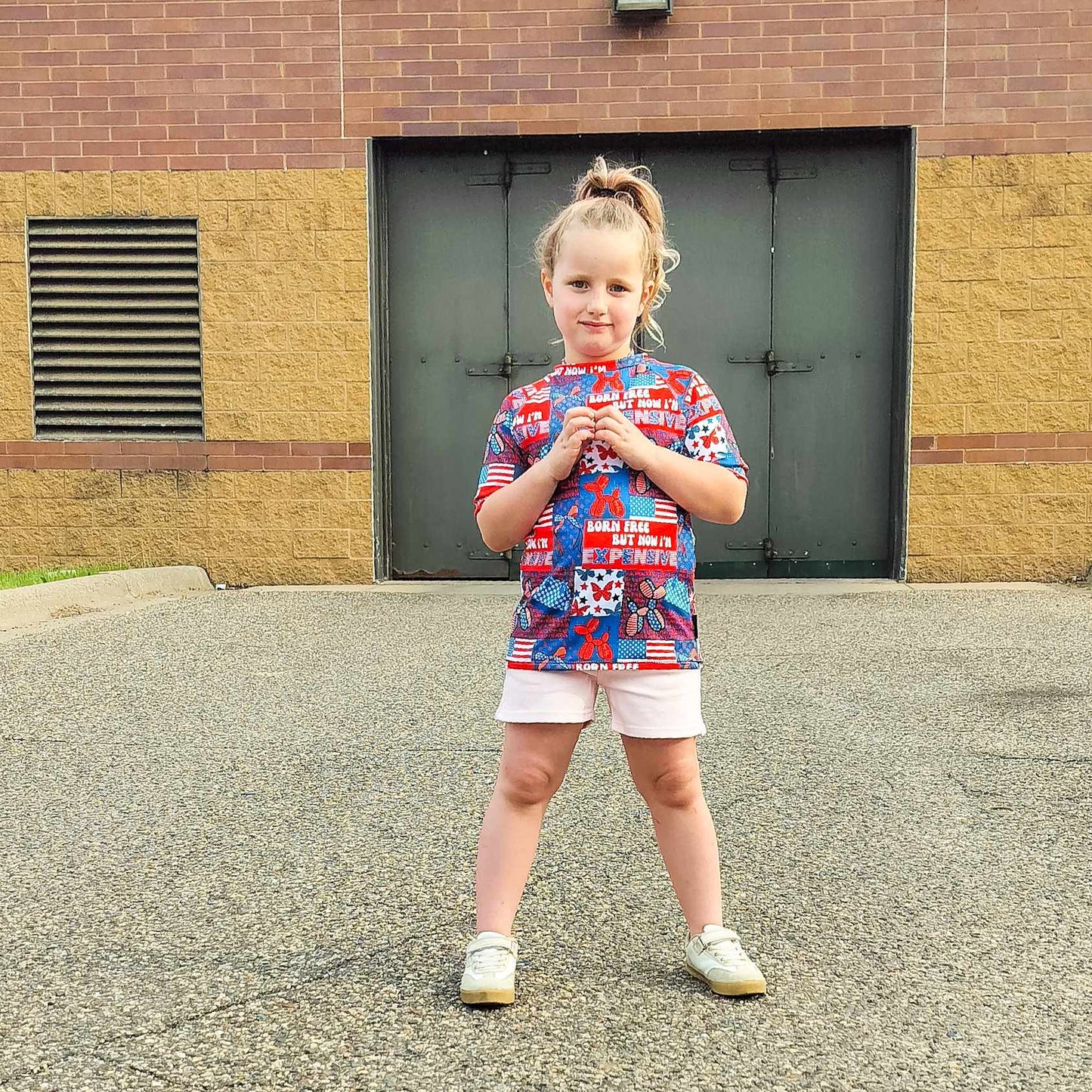 LV Born Free 4th of July Handmade