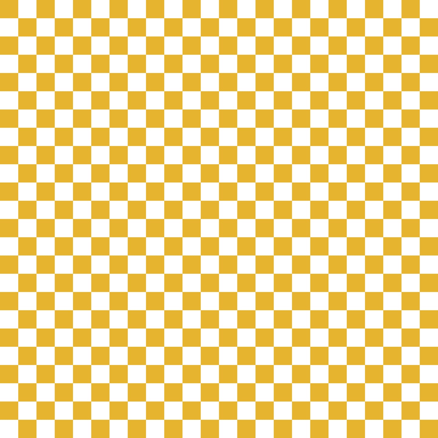 Fall Dark Yellow Checker Handmade