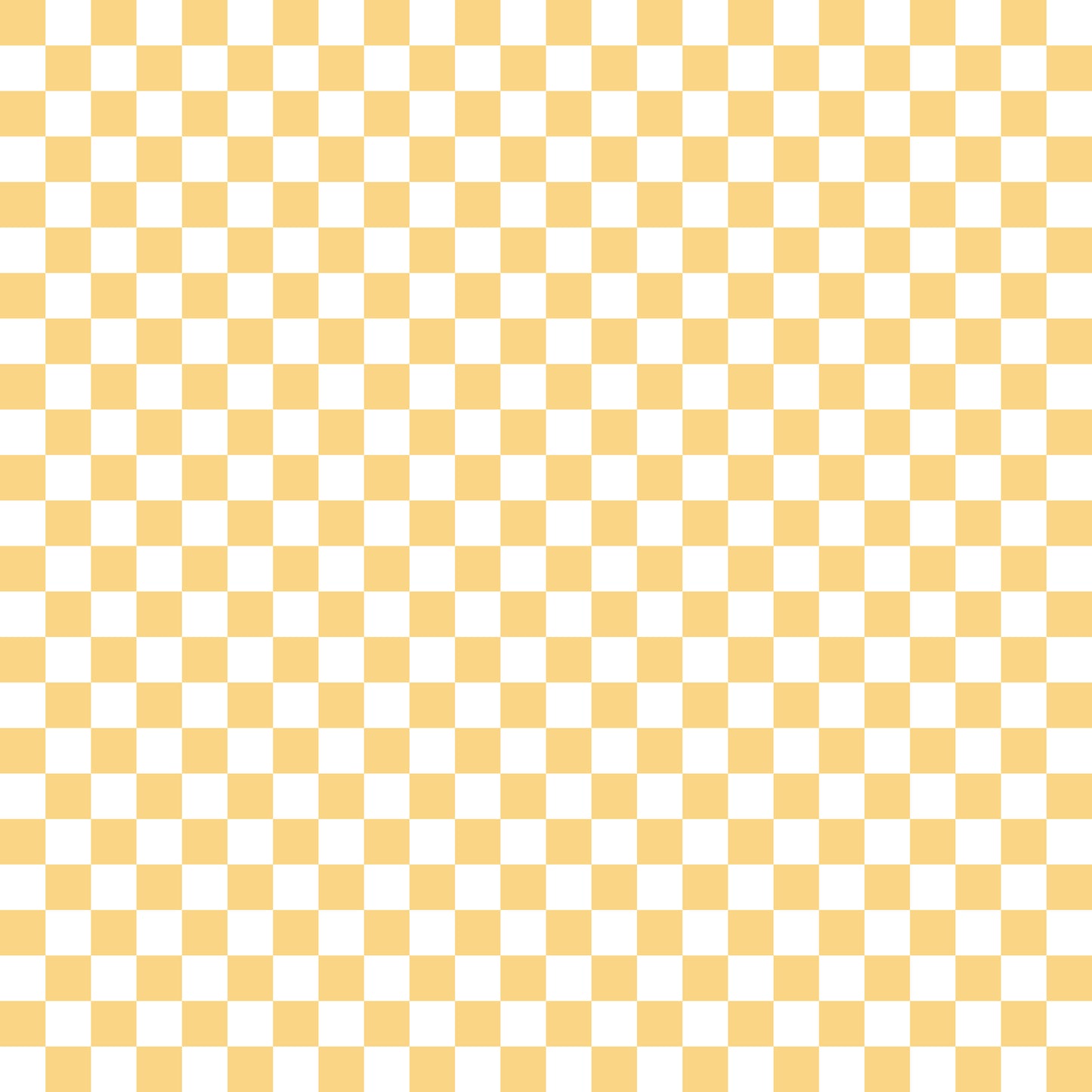 Fall Light Yellow Checker Handmade