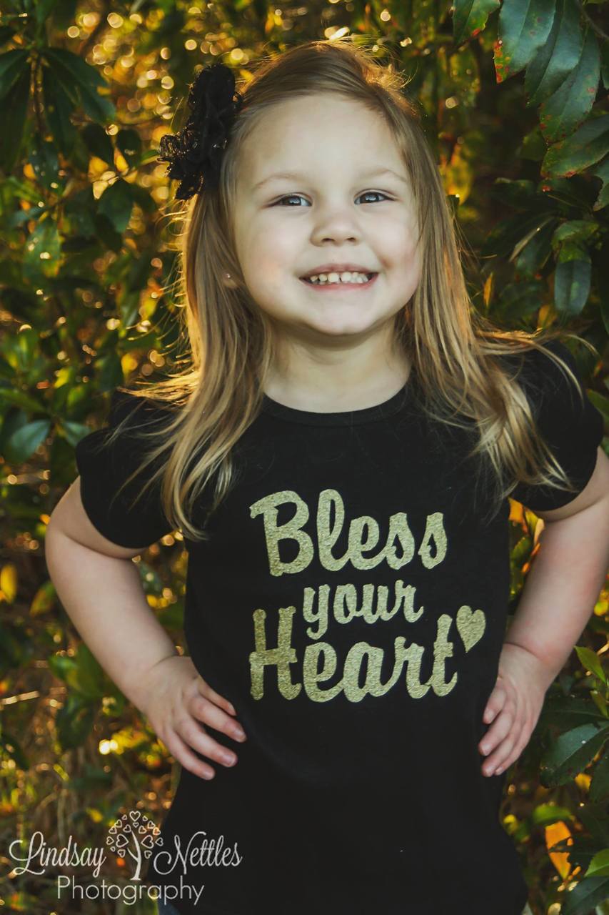 bless your heart Girls Shirt