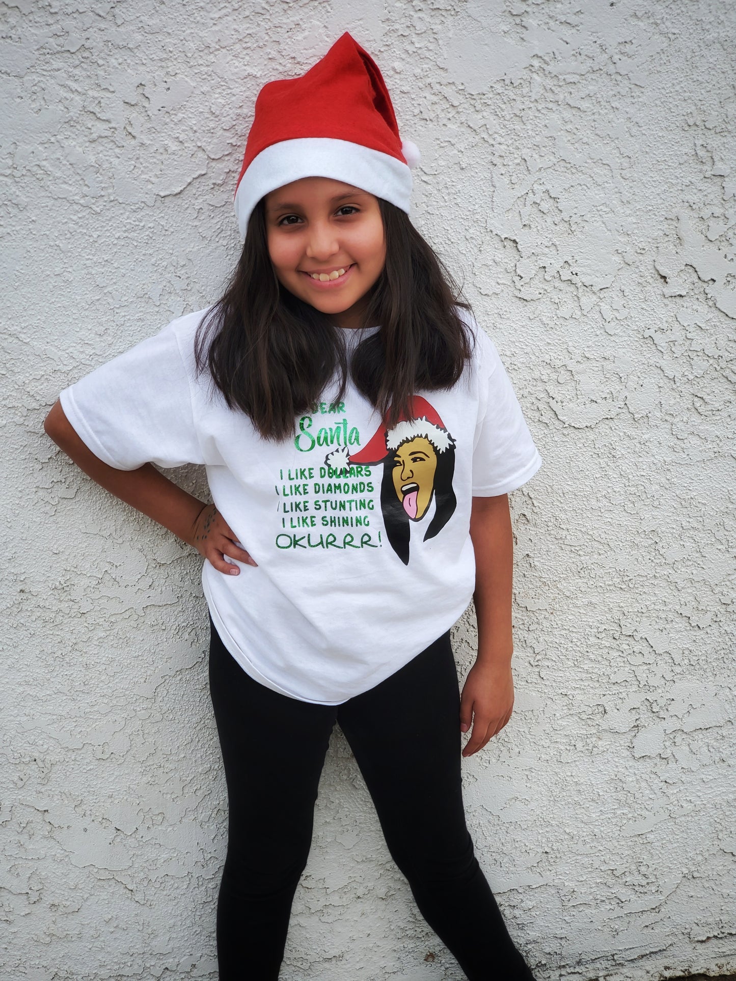 Cardi B Christmas Girls Shirt
