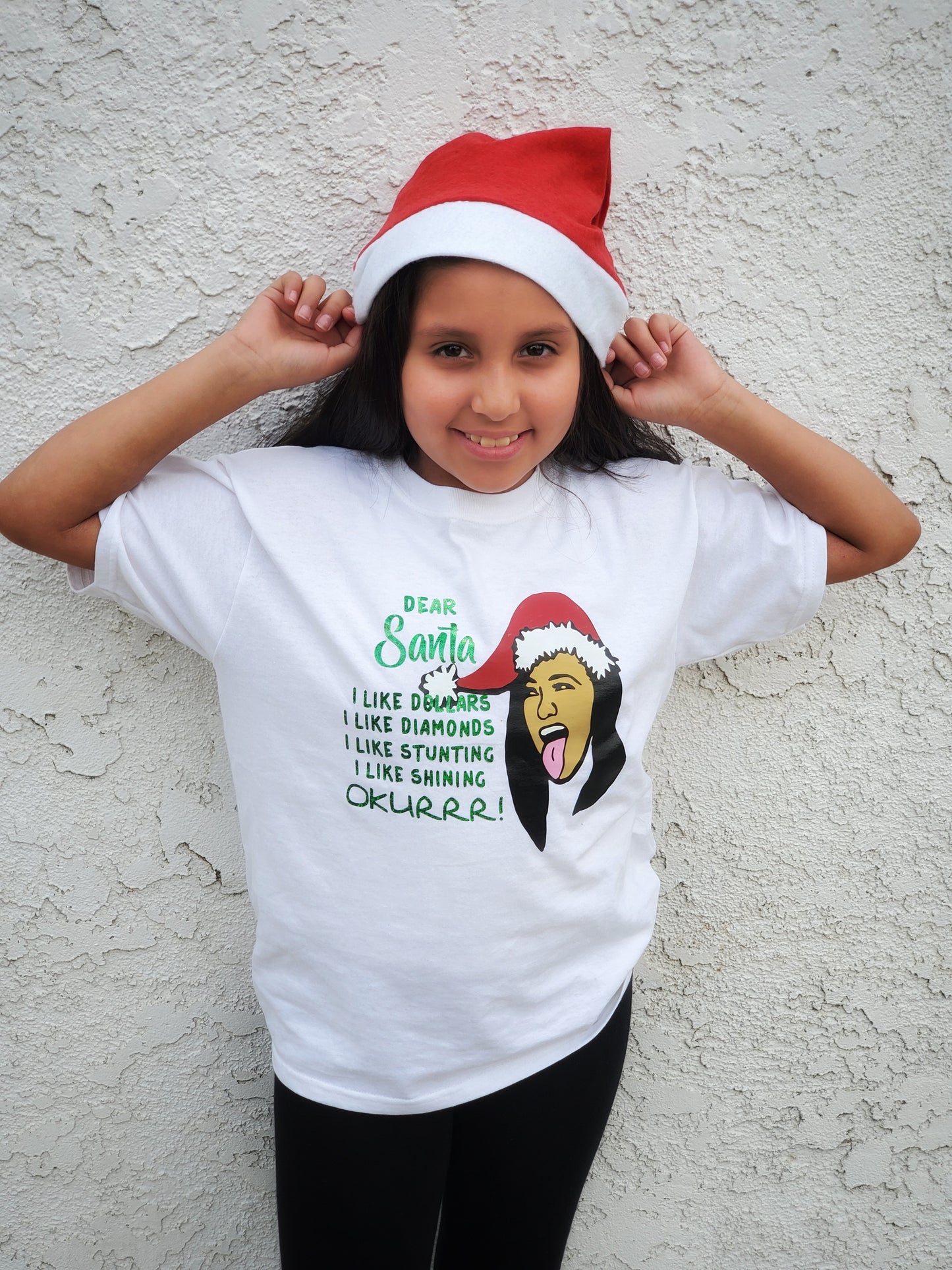 Cardi B Christmas Girls Shirt