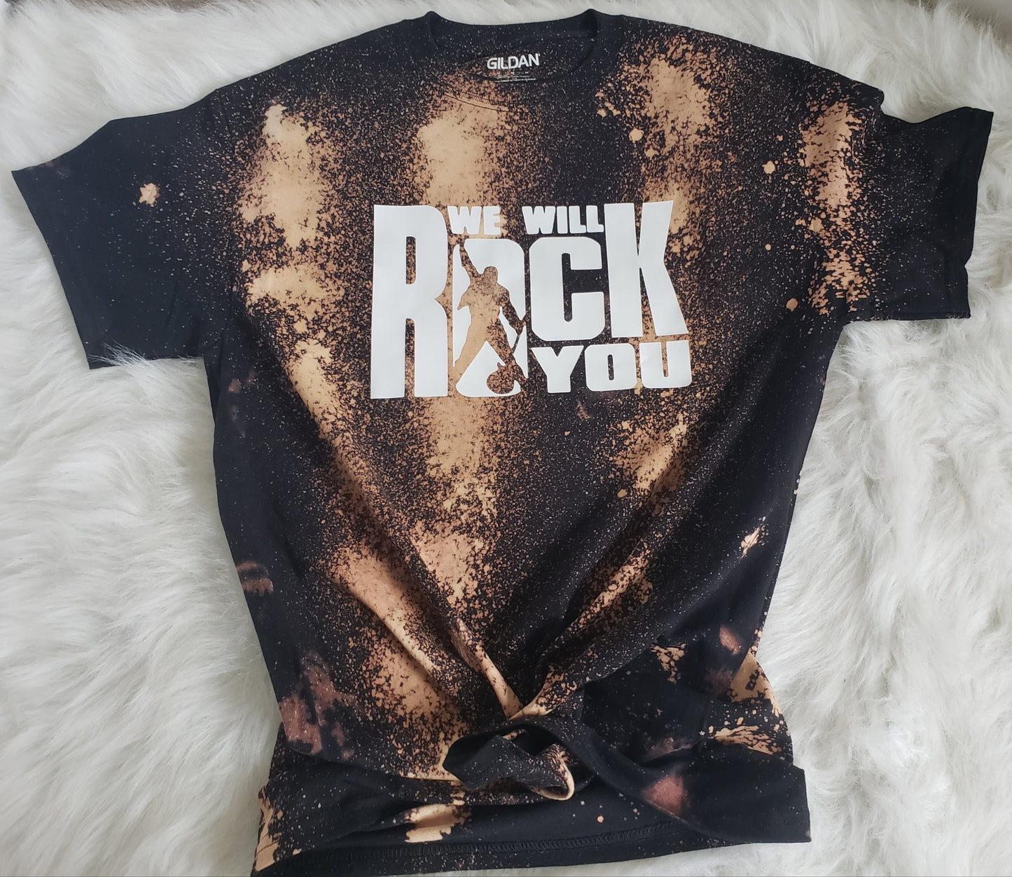 Rock n Roll We will Rock you Queen Adult Acid Shirt Mens Shirt Ladies Shirt