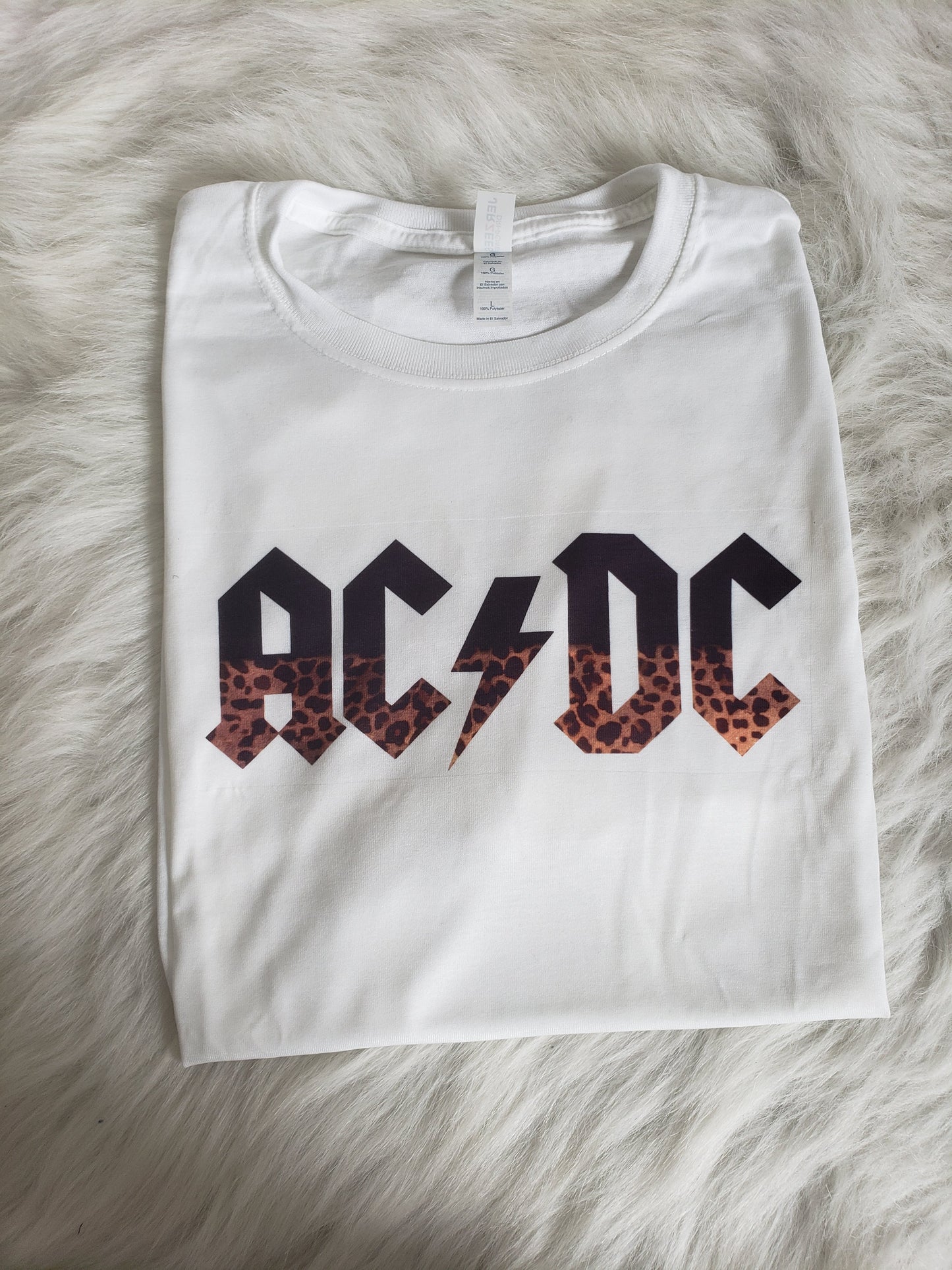 ACDC Ladies Shirt Mens Shirt Girls Shirt Boys Shirt