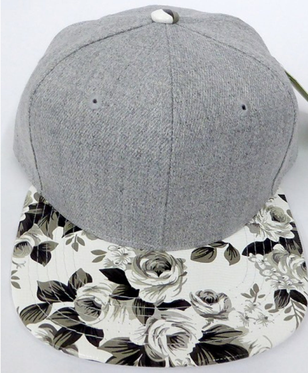 Rose Snapback Hat