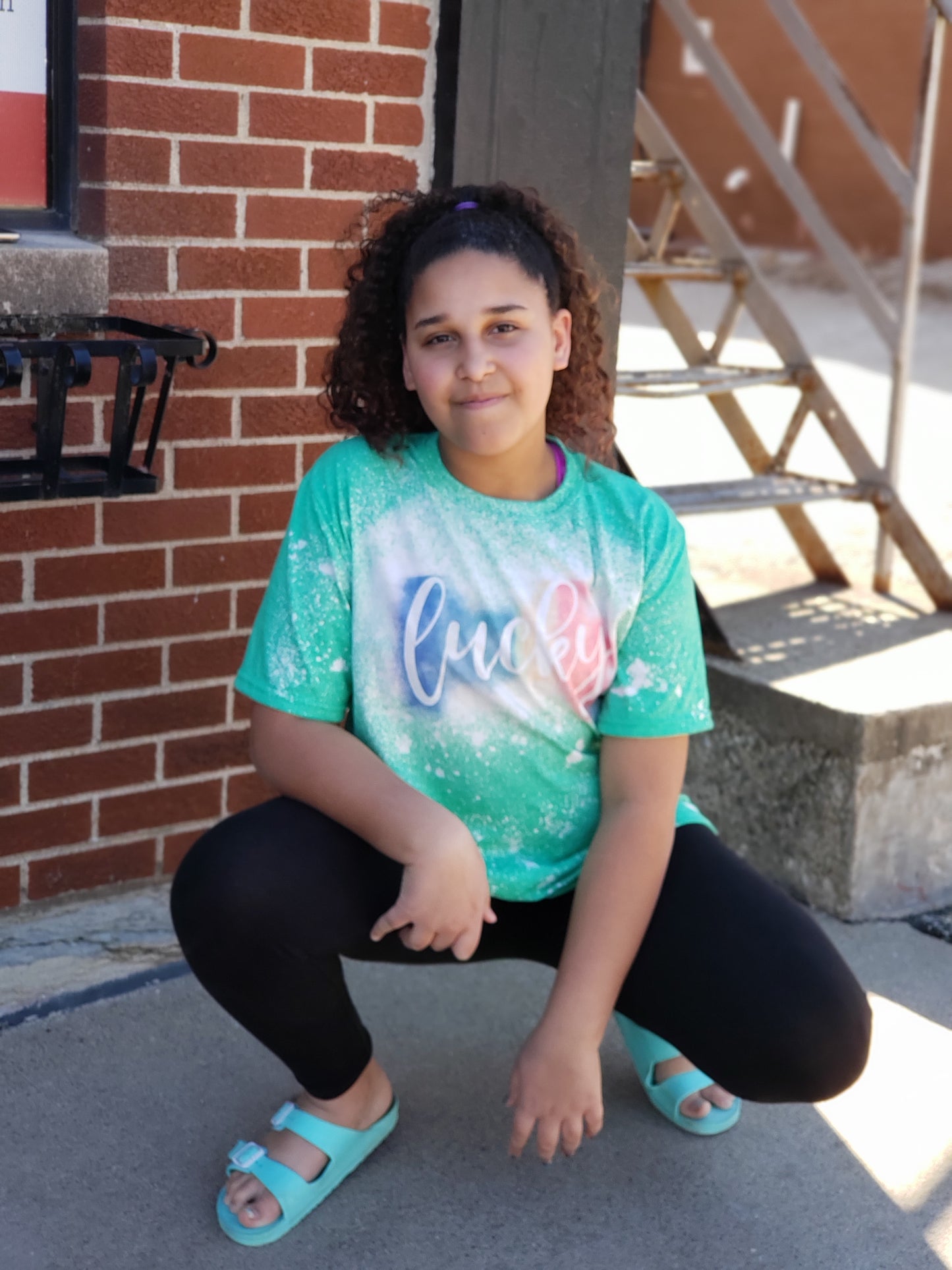 Lucky St. Patrick's Ladies Shirt Girls Shirt