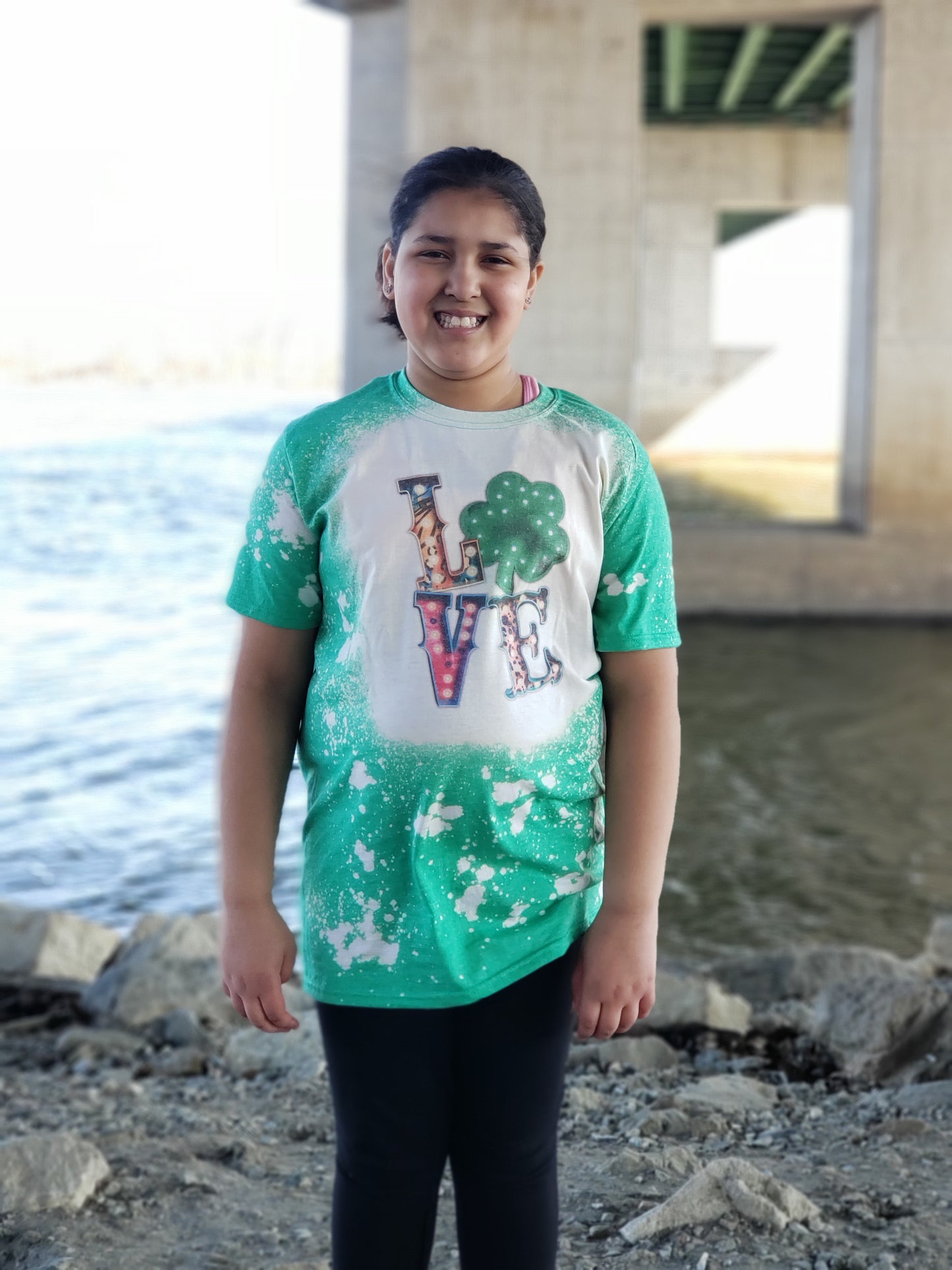 Love St. Patrick's Ladies Shirt Girls Shirt