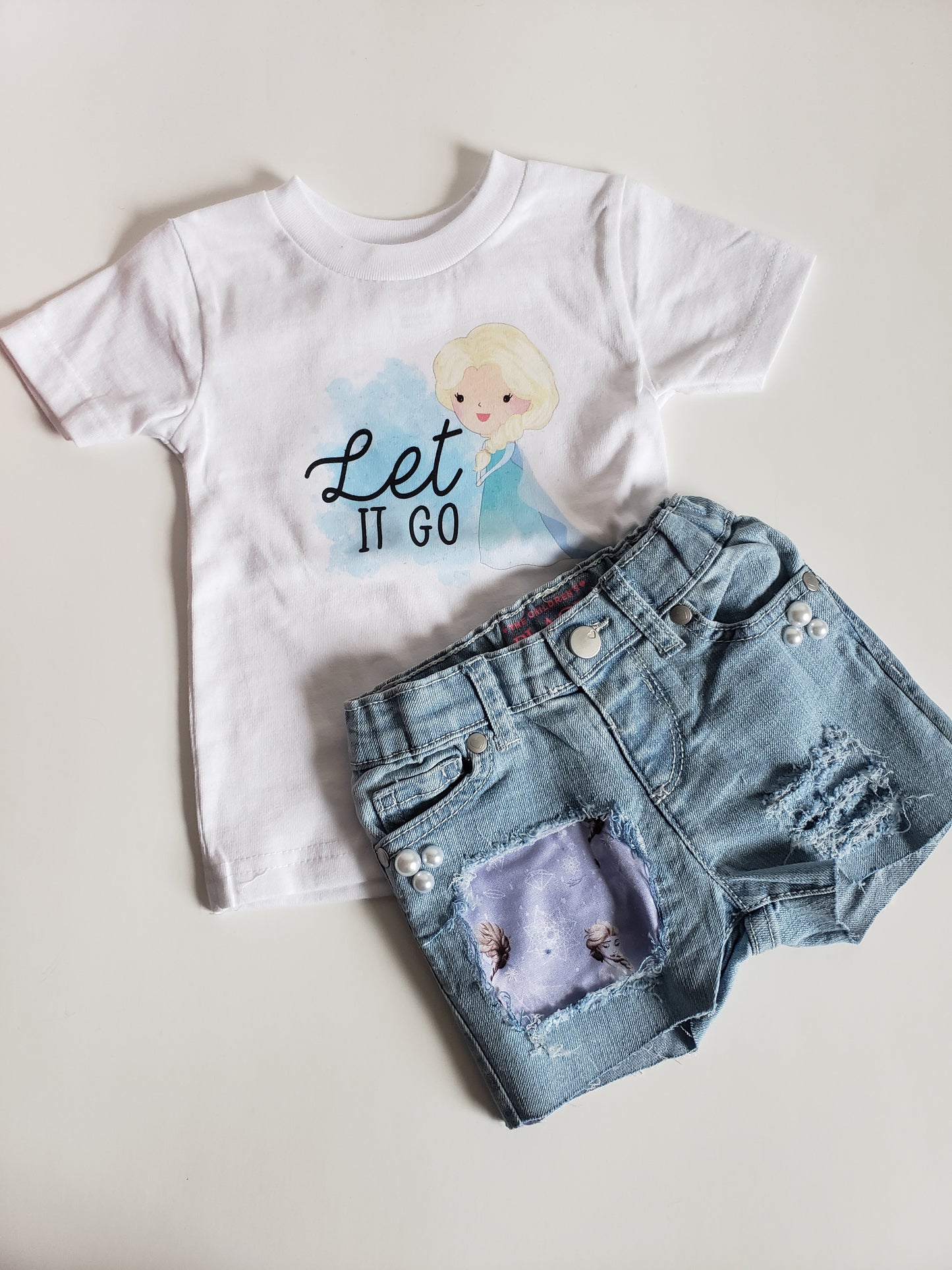 Disney Princess Elsa Frozen Girls Shirt