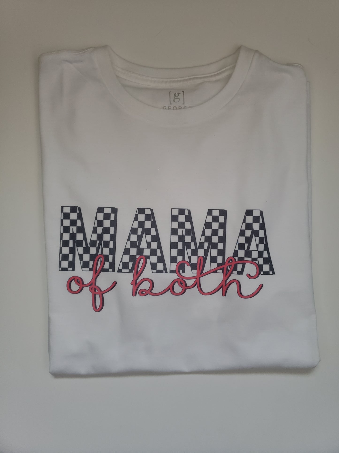 Mama of both Mother's Day Ladies Shirt