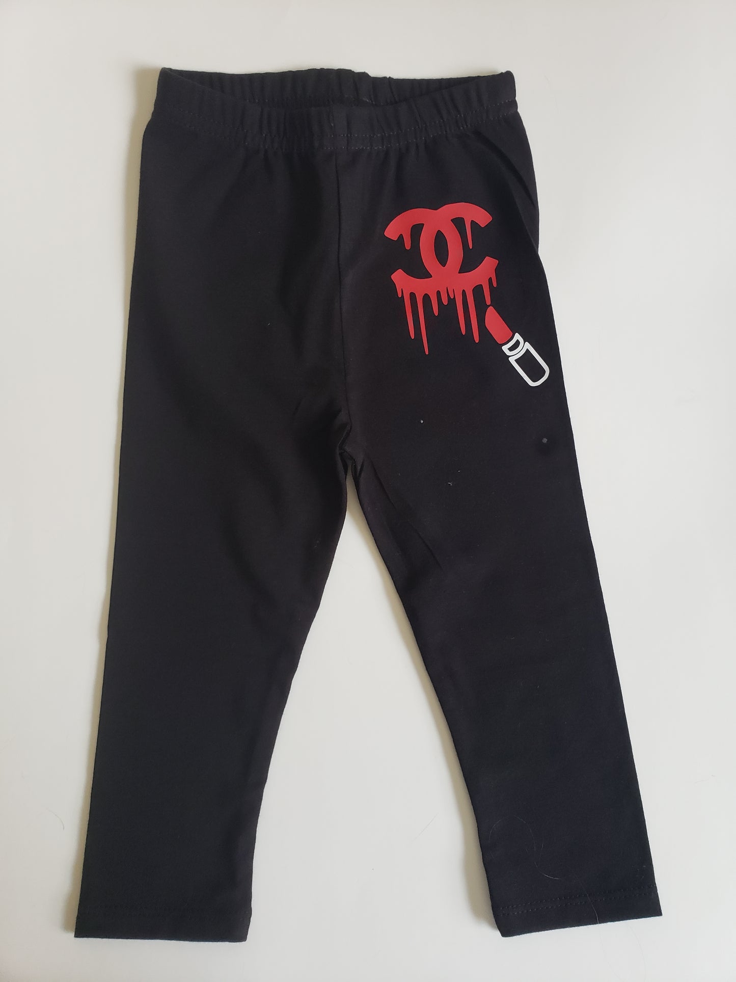 Girls CC Paris Leggings Designer