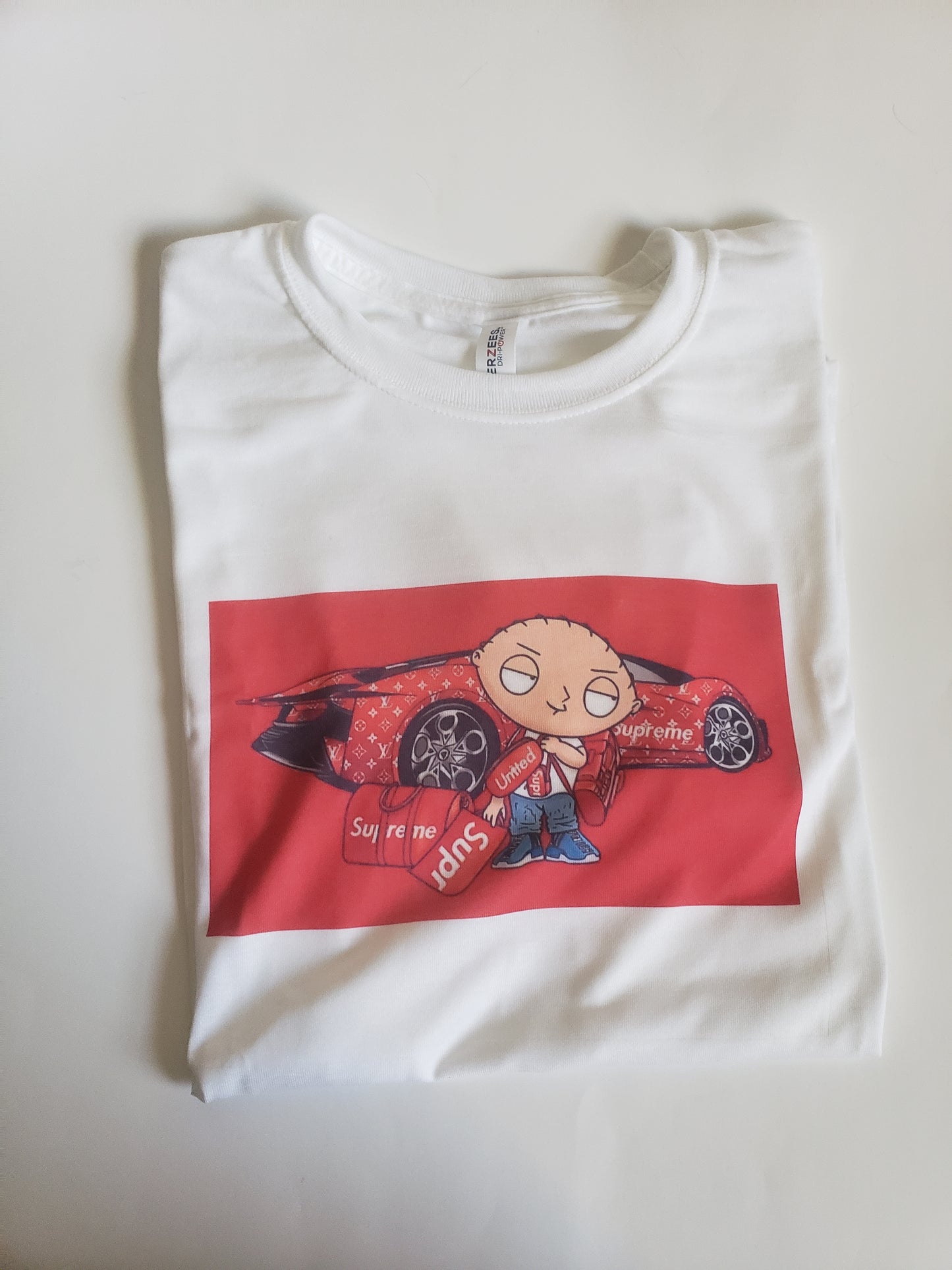 Stewie Supreme Boys Shirt Girls Shirt Designer