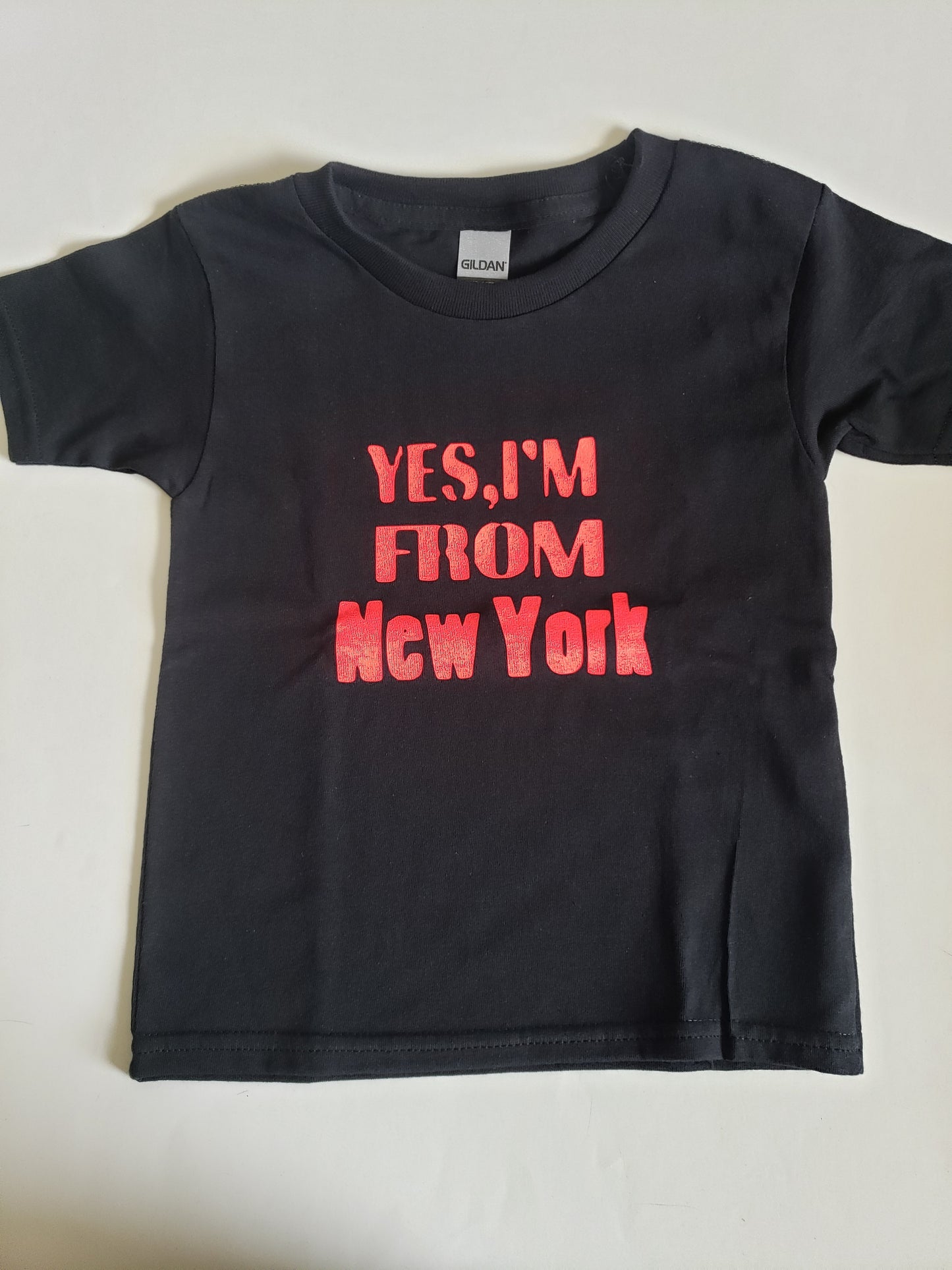 Yes I'm from New York Girls Shirt