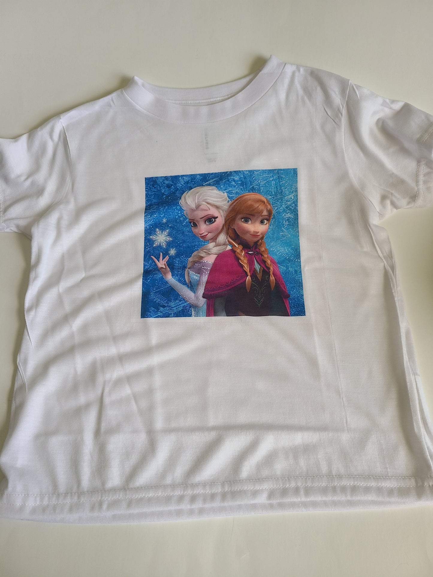 Frozen Elsa Anna Girls Shirt Disney