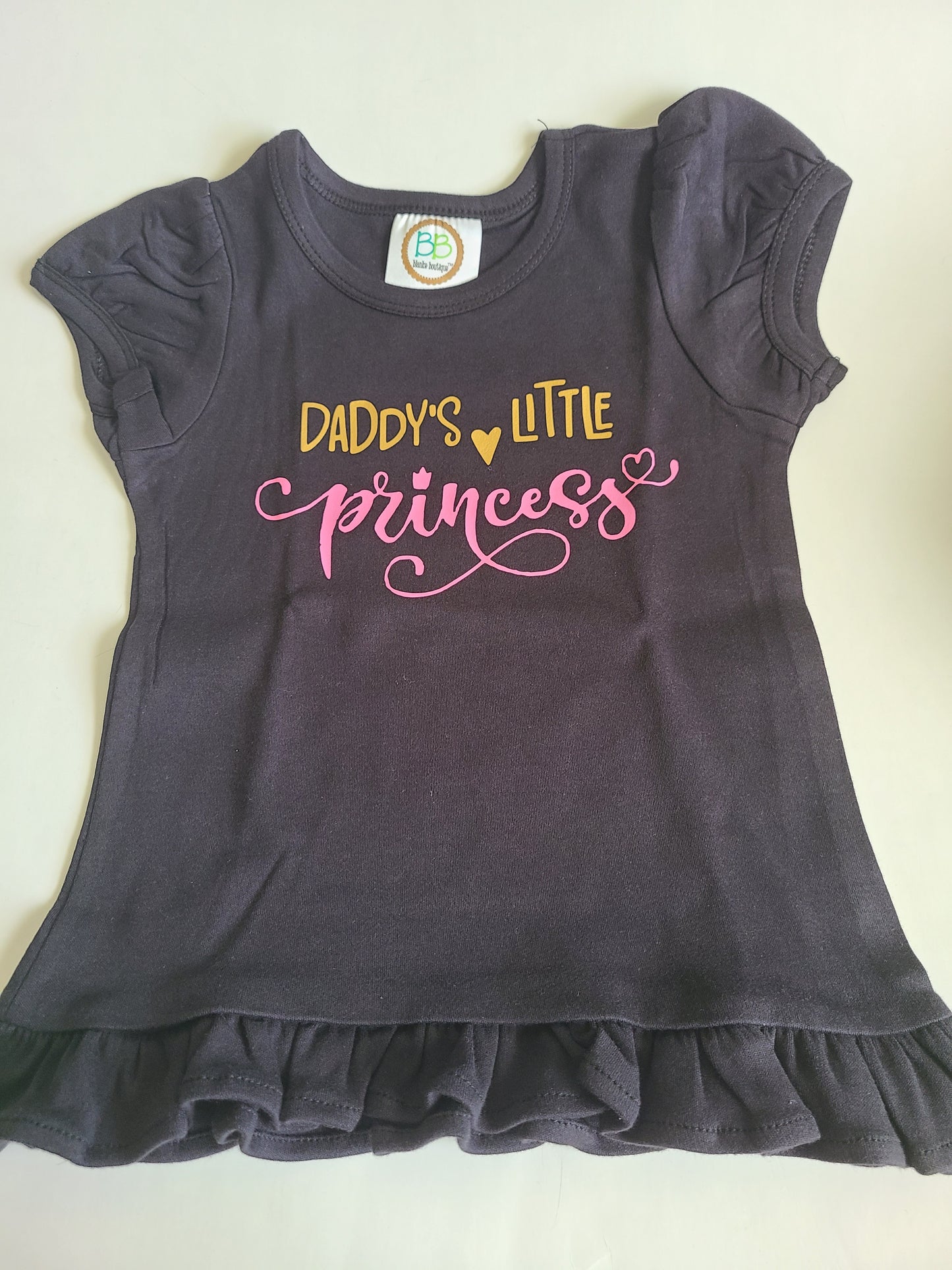Daddy's little princess Girls Shirt