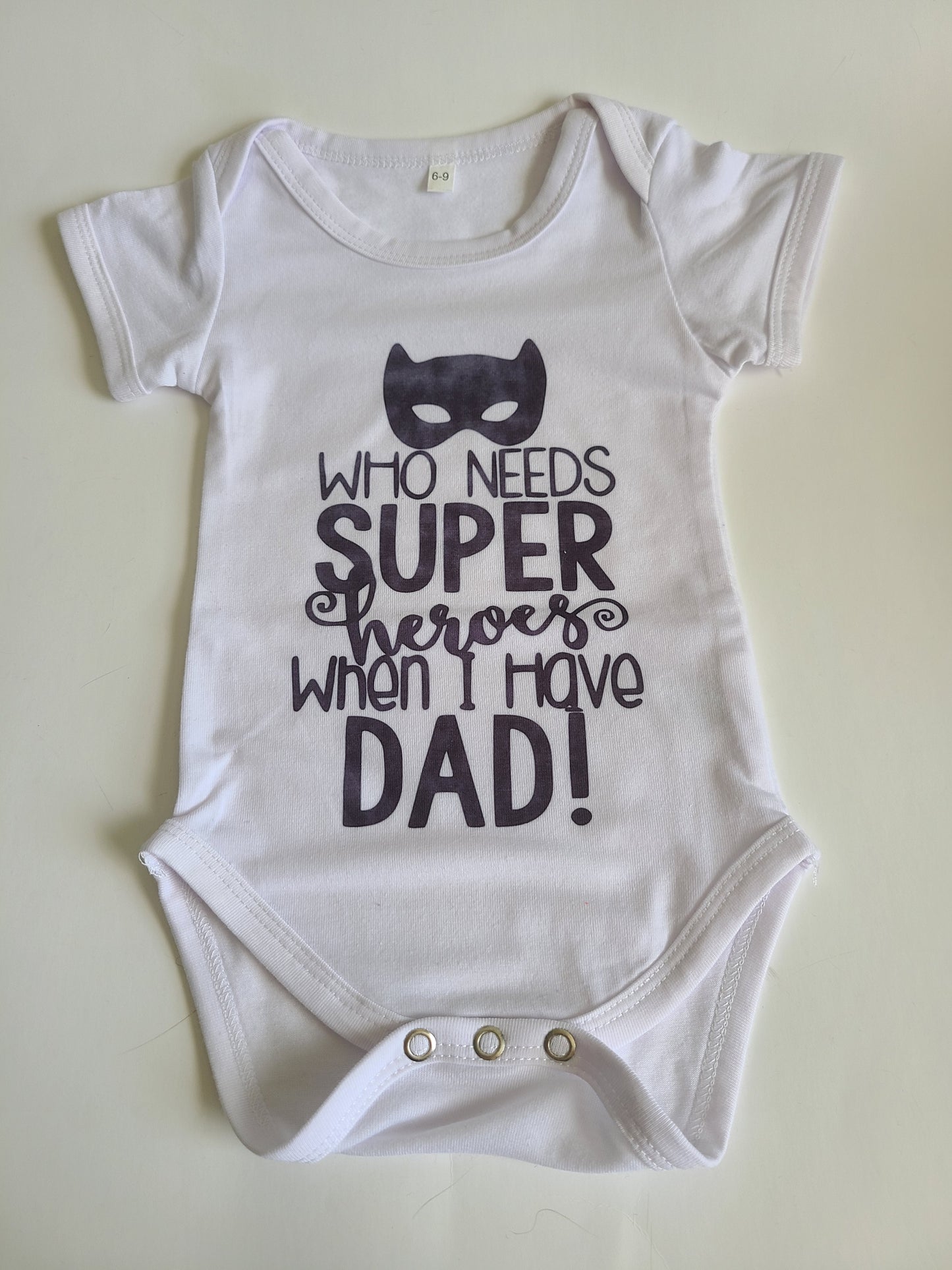 Who needs super heros when you have dad Girls Shirt Boys Shirt Father's day