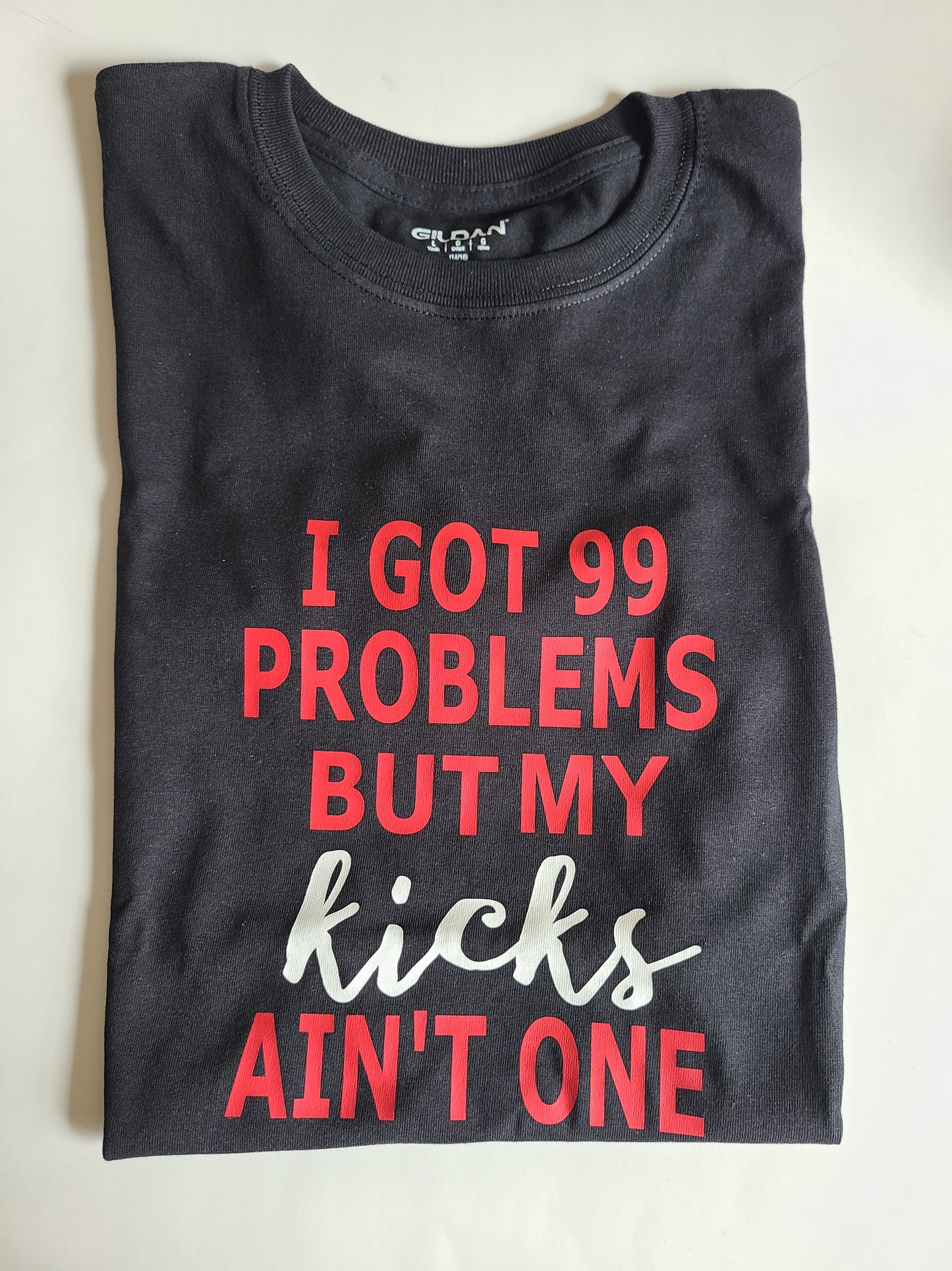 I got 99 Problems but my kicks ain't one Boys Shirt