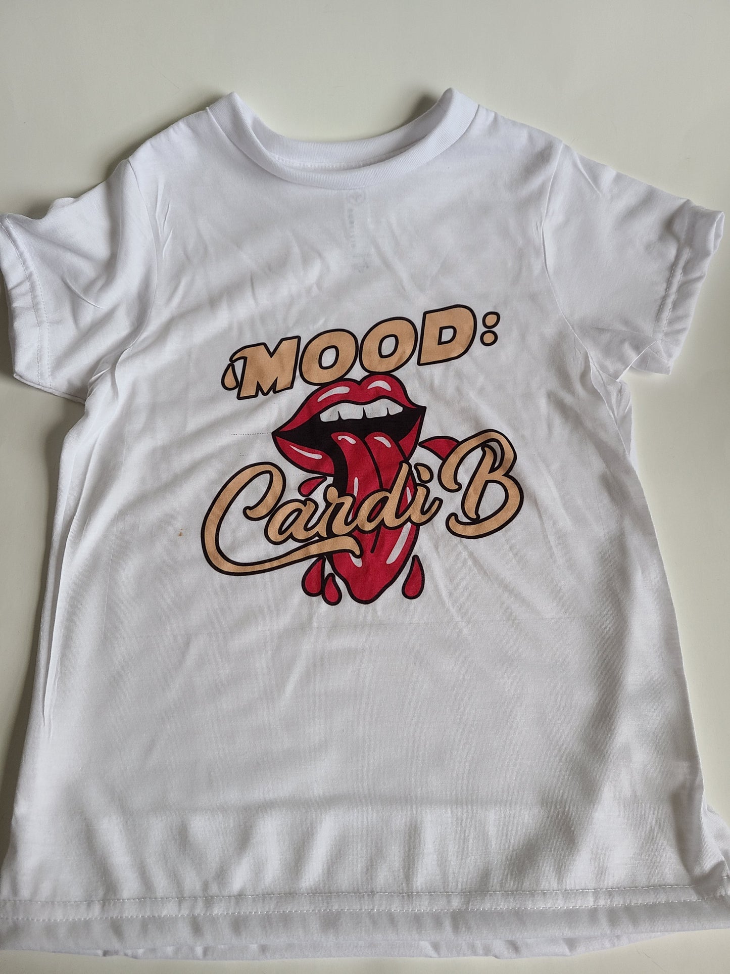 Cardi B Mood Ladies Shirt Girls Shirt