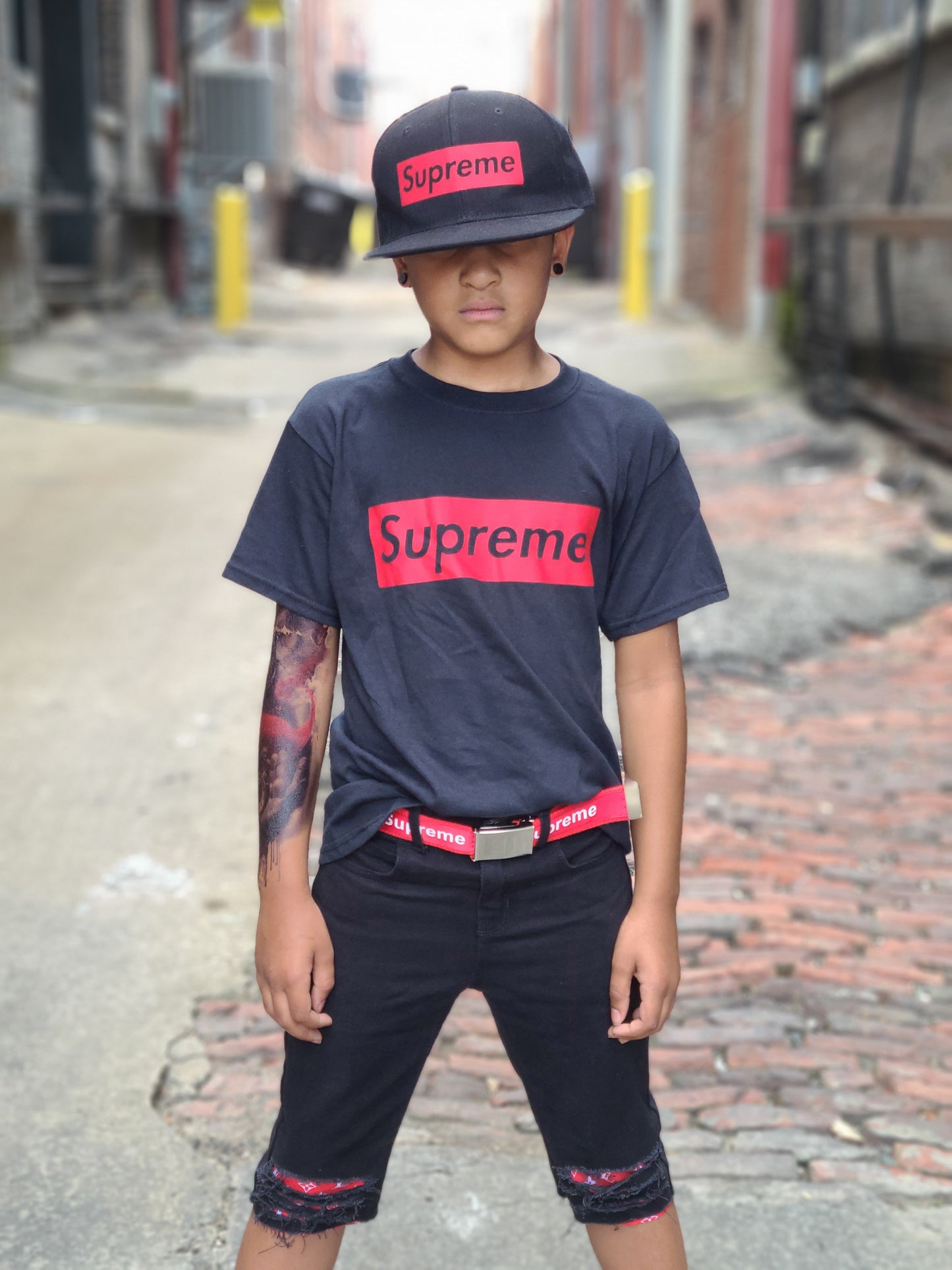 Supreme Boys Shirt Girls Shirt Urban designer