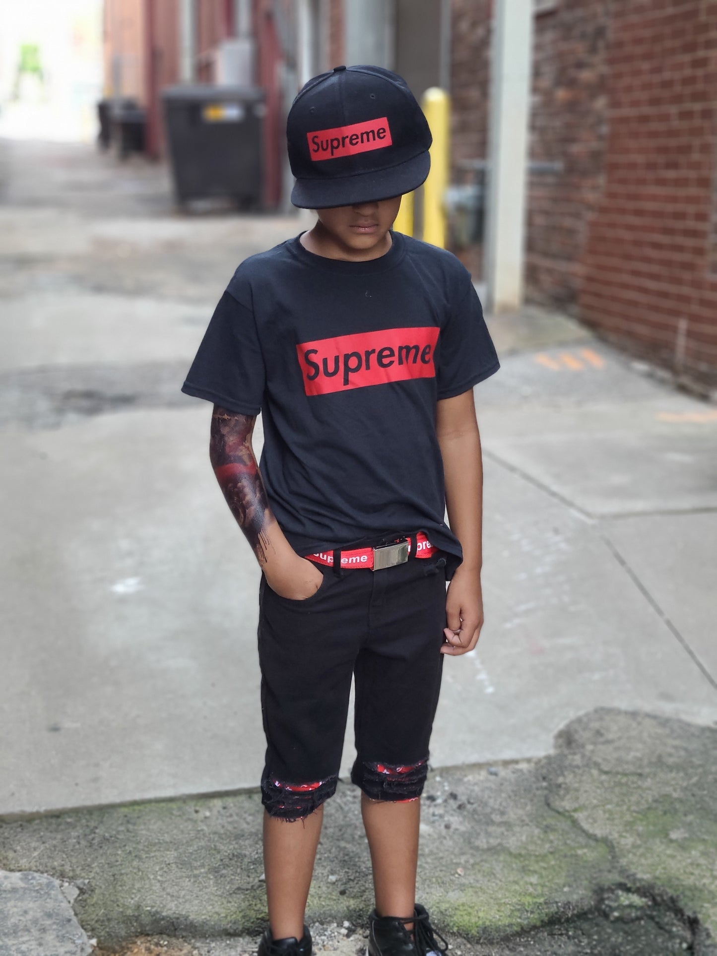 Supreme Boys Shirt Girls Shirt Urban designer